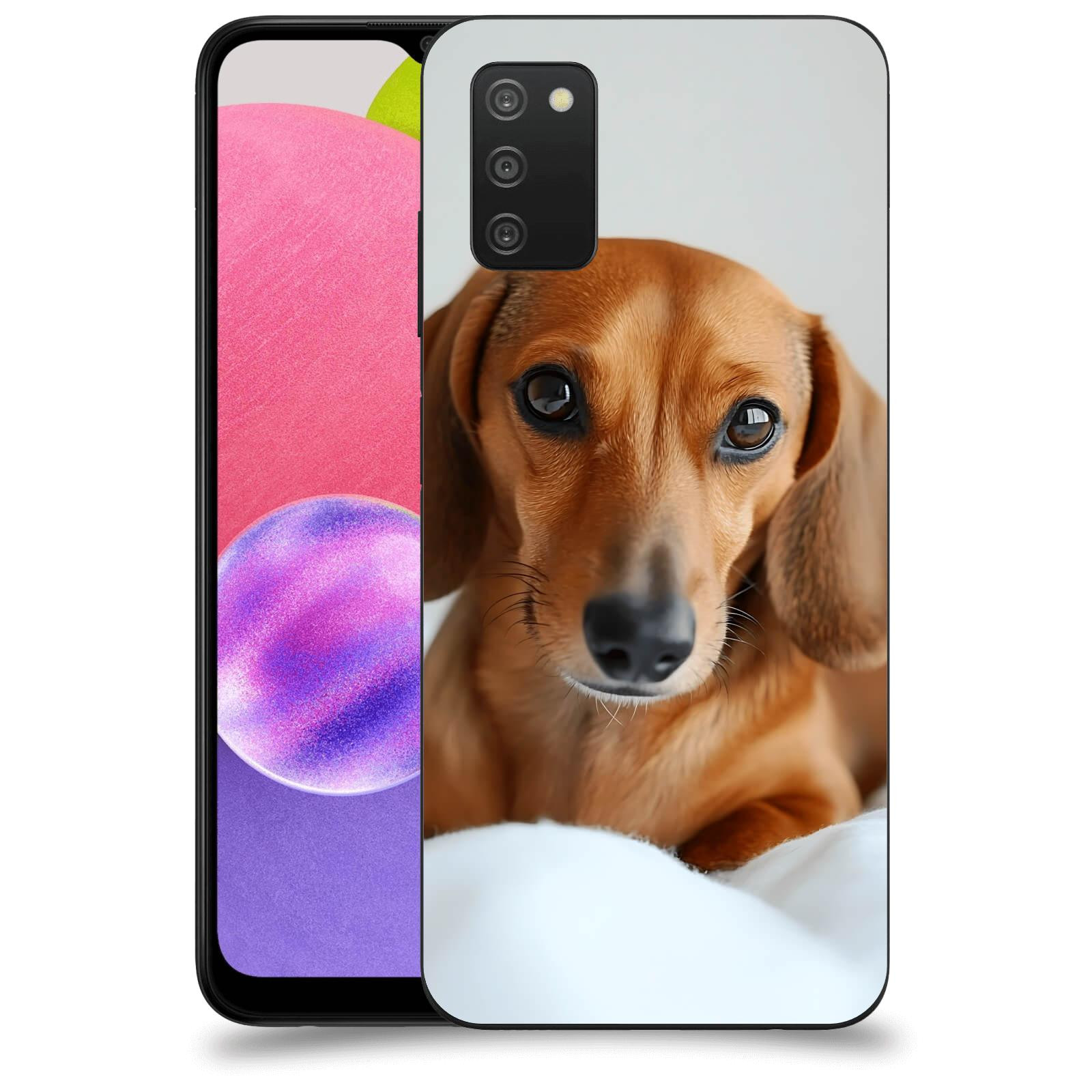 ACOVER Kryt na mobil Samsung Galaxy A03s A037G - Dachshund II