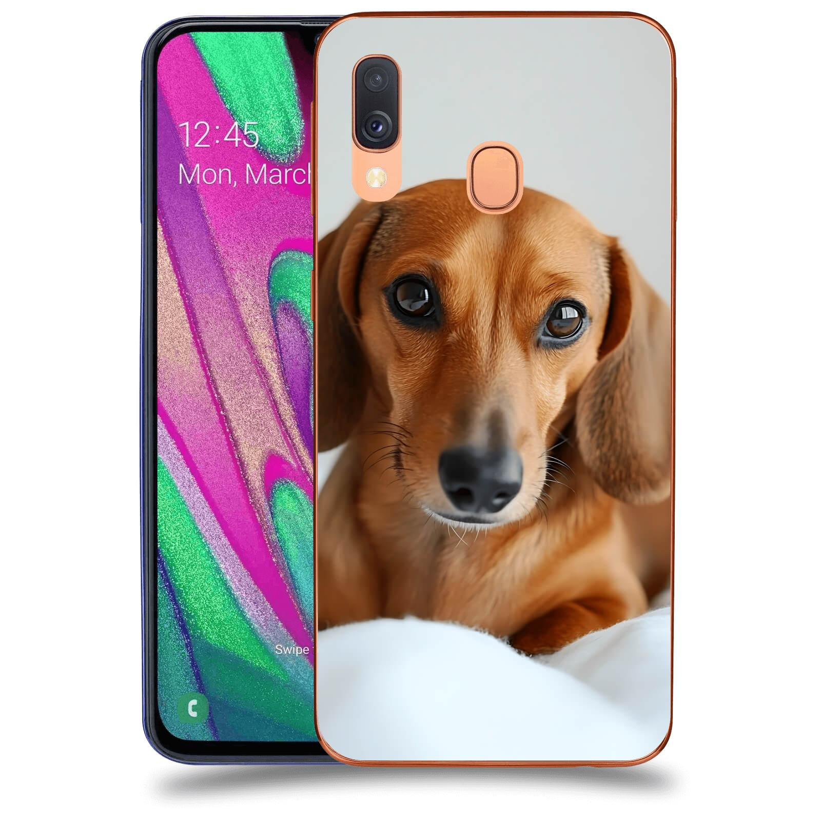 ACOVER Kryt na mobil Samsung Galaxy A40 A405F - Dachshund II