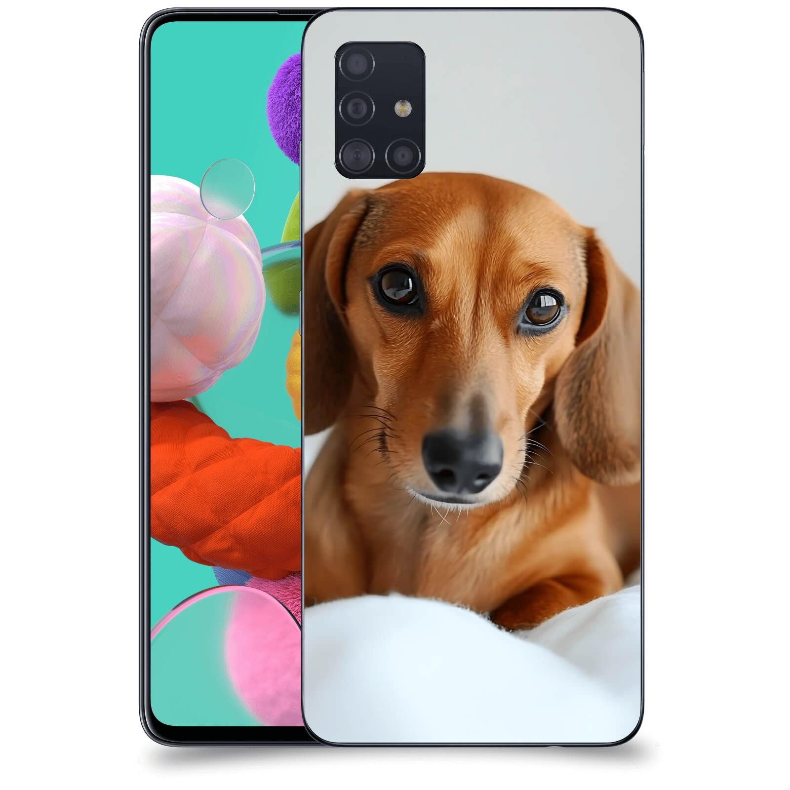 ACOVER Kryt na mobil Samsung Galaxy A51 A515F - Dachshund II