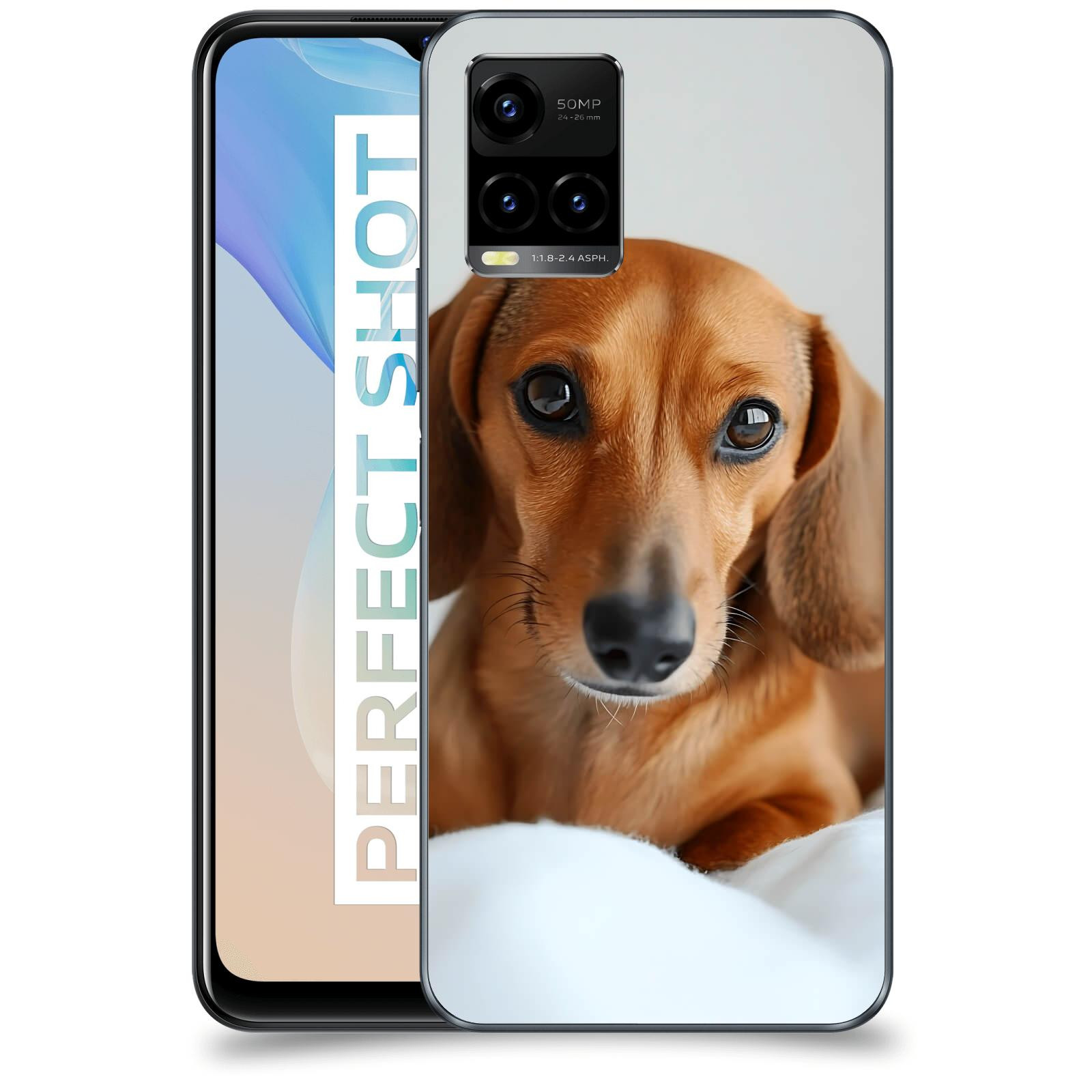 ACOVER Kryt na mobil Vivo Y33s - Dachshund II