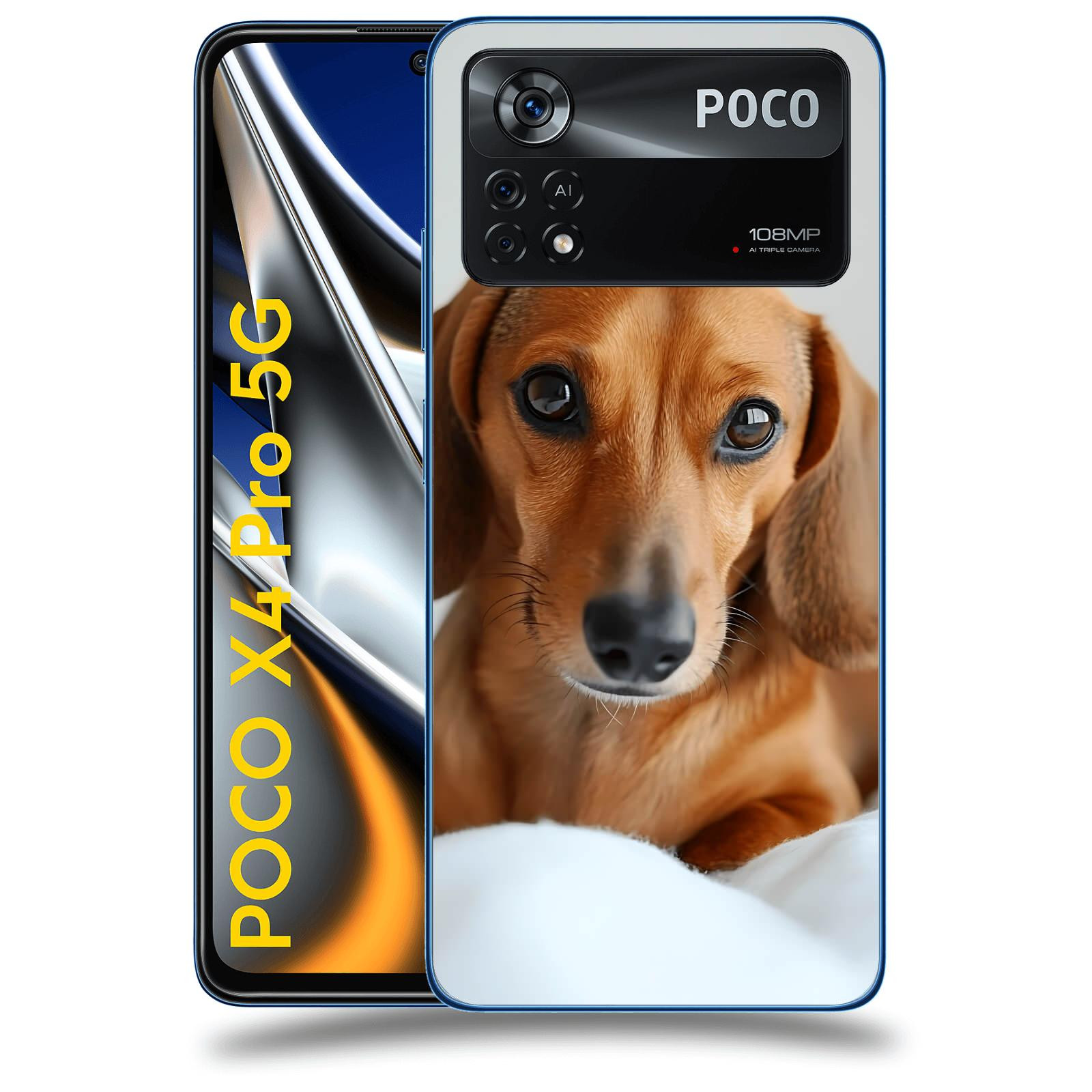 ACOVER Kryt na mobil Xiaomi Poco X4 Pro 5G - Dachshund II