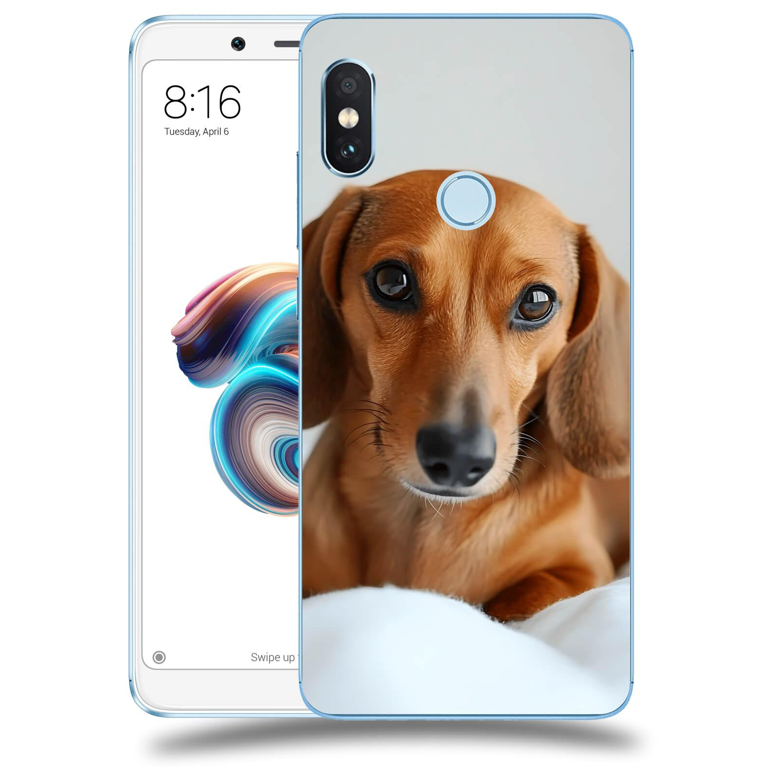 ACOVER Kryt na mobil Xiaomi Redmi Note 5 Global - Dachshund II