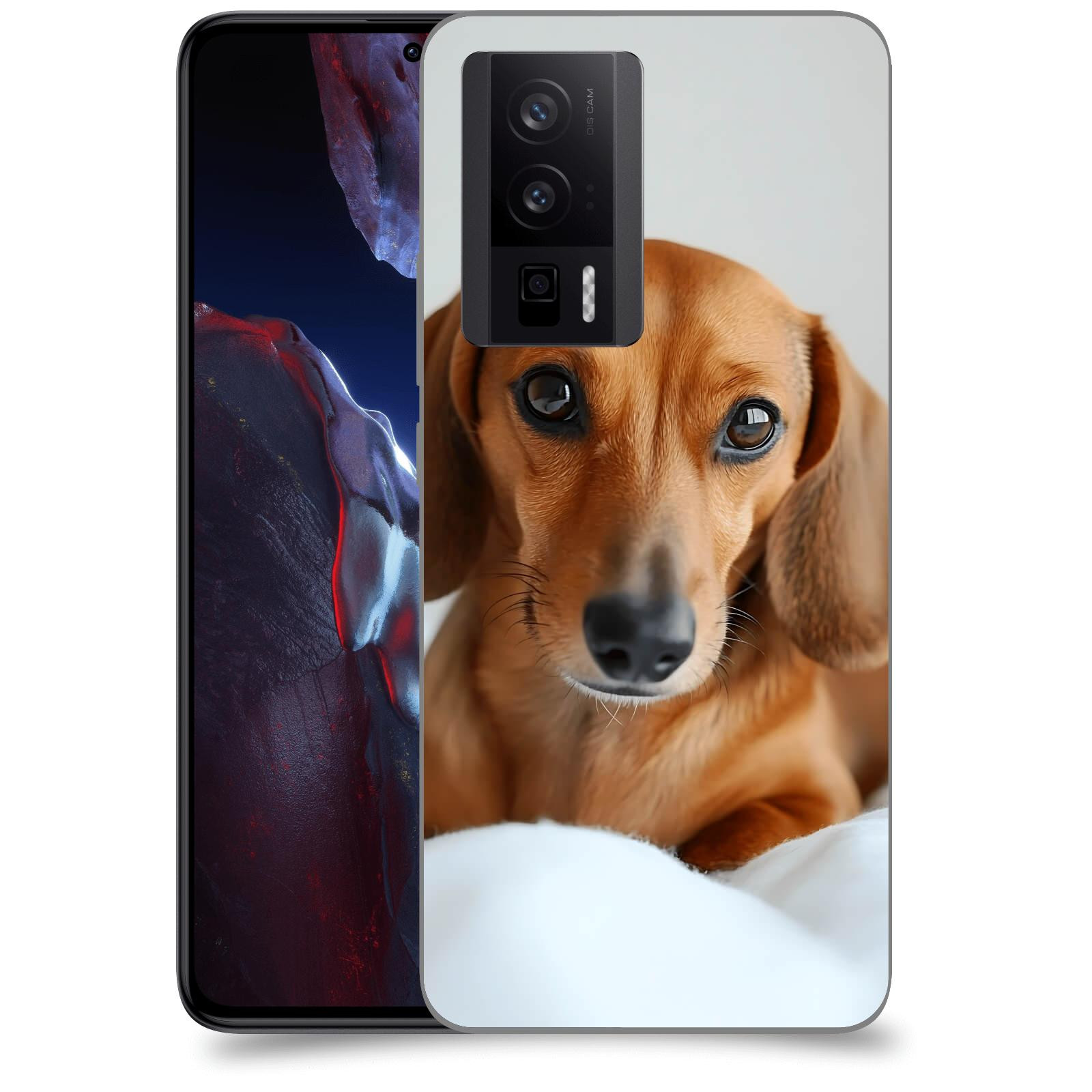 ACOVER Kryt na mobil Xiaomi Poco F5 Pro 5G - Dachshund II