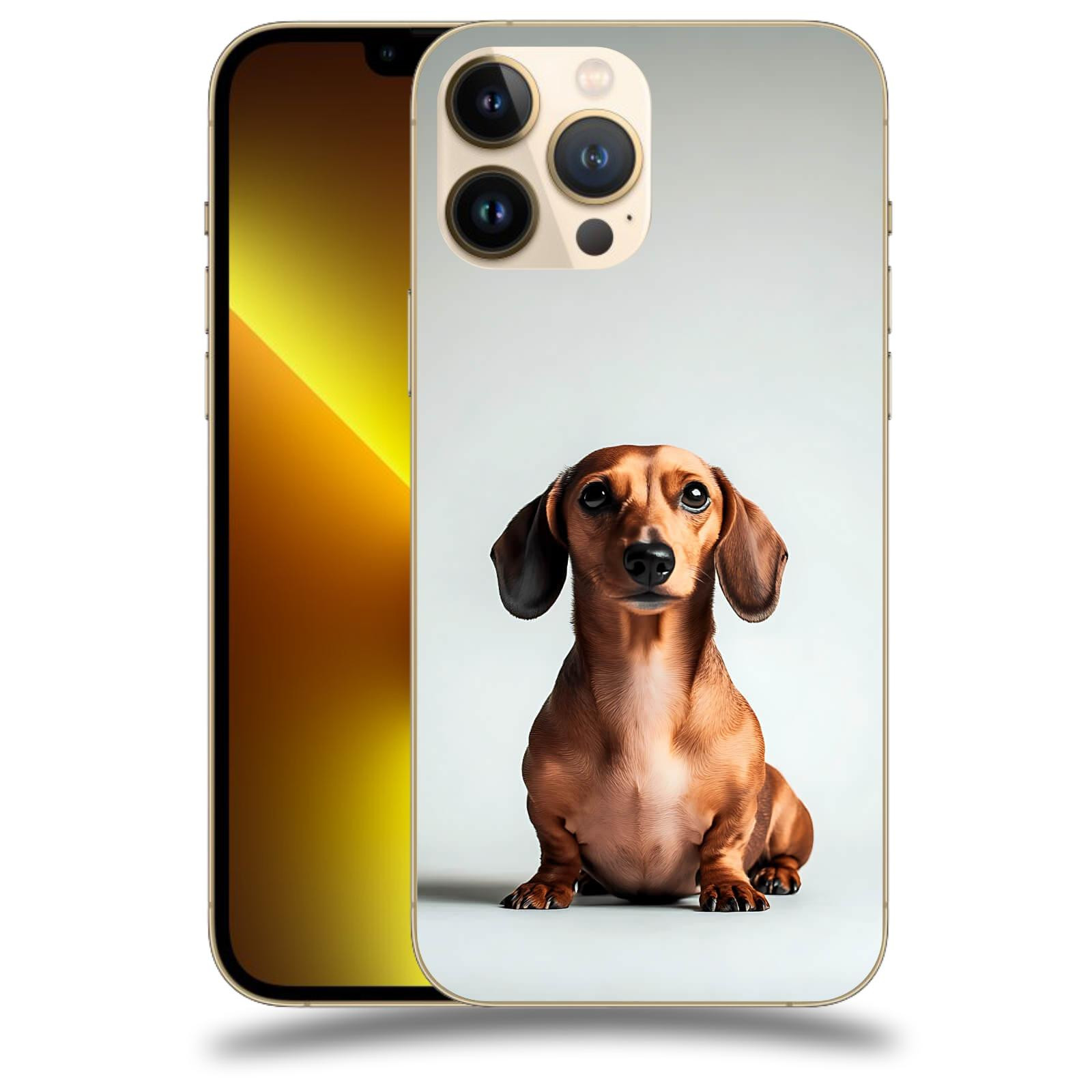 ACOVER Kryt na mobil Apple iPhone 13 Pro - Dachshund III