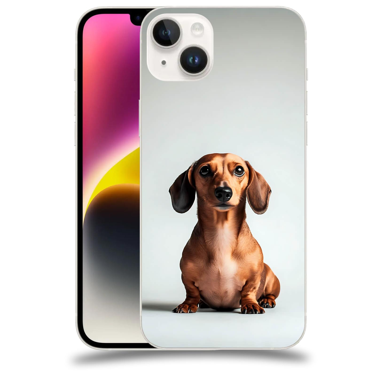 ACOVER Kryt na mobil Apple iPhone 14 Plus - Dachshund III