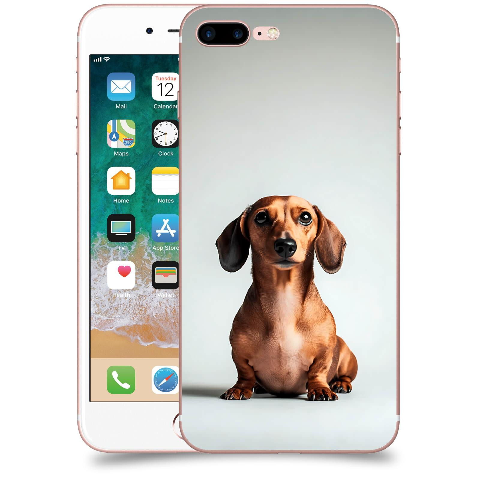 ACOVER Kryt na mobil Apple iPhone 7 Plus - Dachshund III