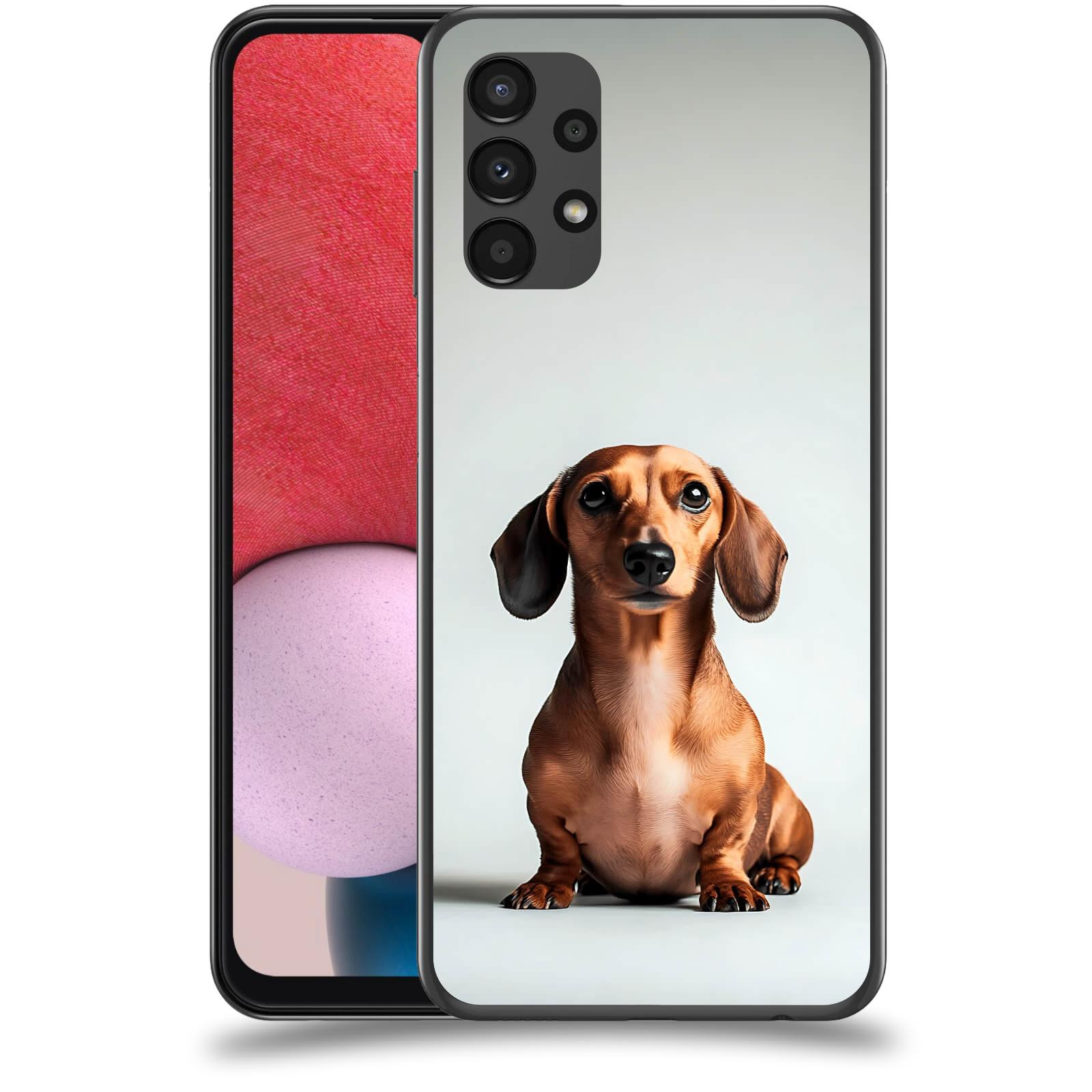 ACOVER Kryt na mobil Samsung Galaxy A13 4G A135 - Dachshund III