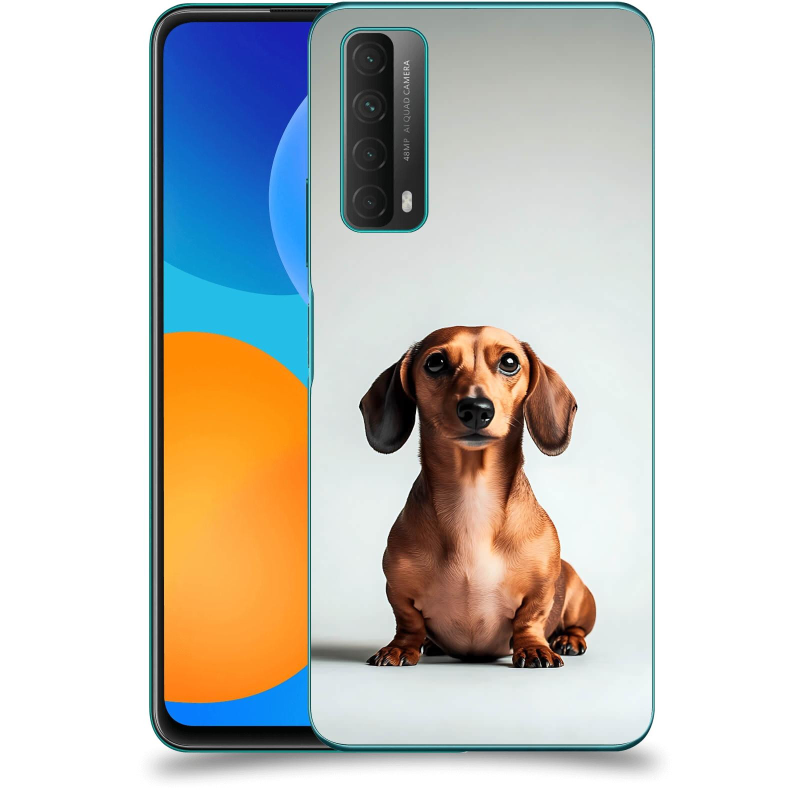 ACOVER Kryt na mobil Huawei P Smart 2021 - Dachshund III