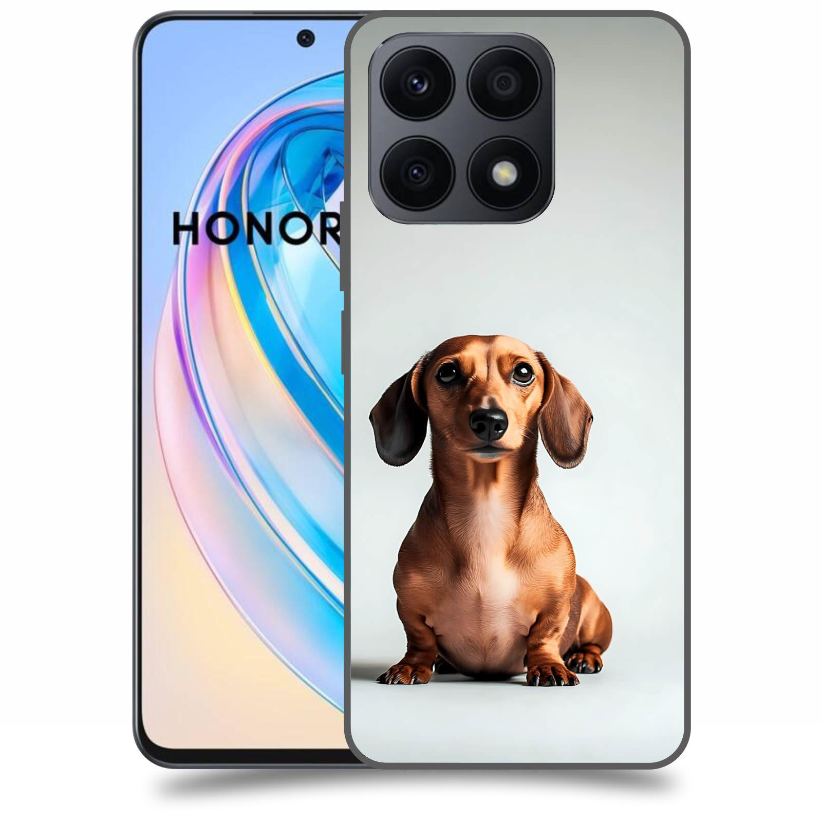 ACOVER Kryt na mobil Honor X8a - Dachshund III