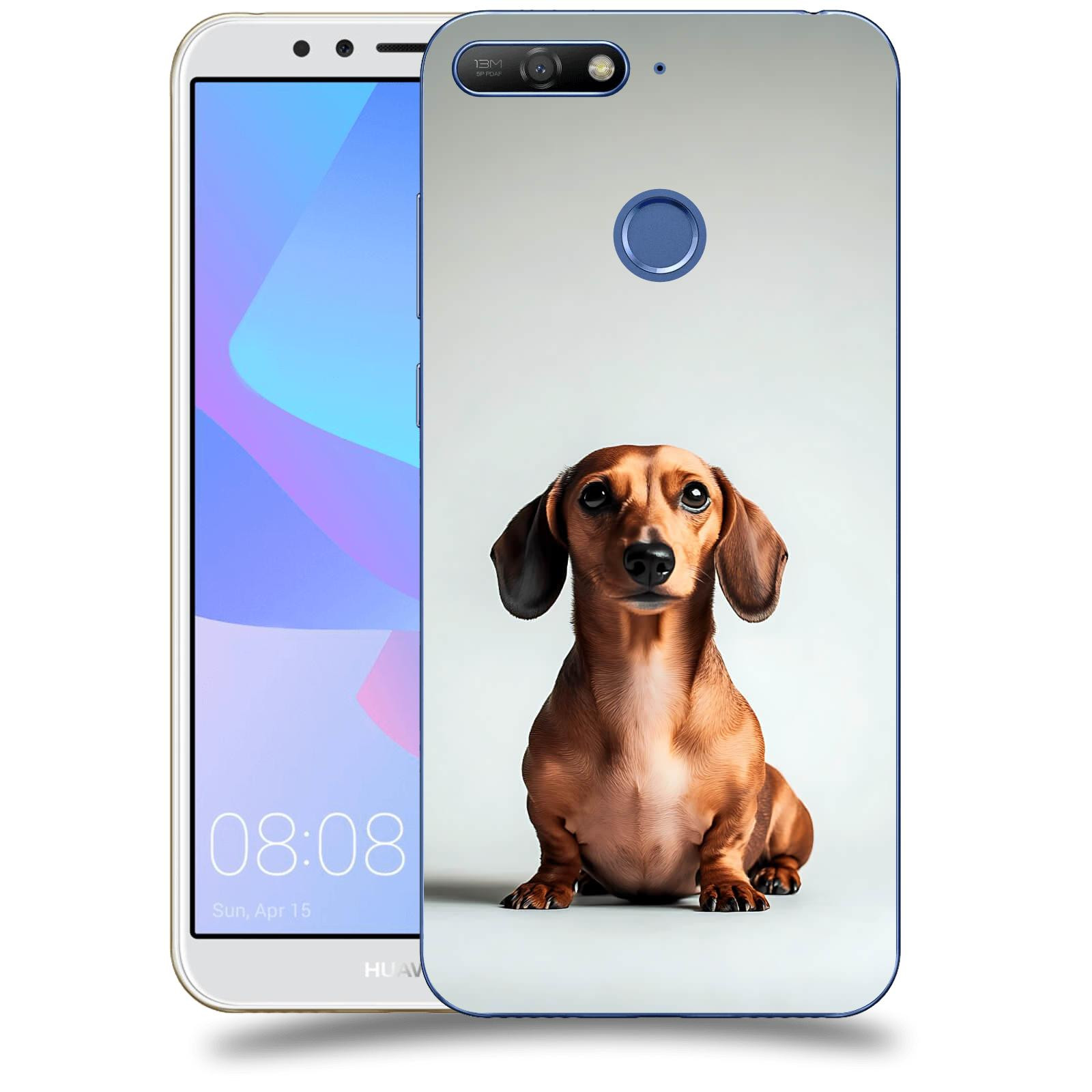 ACOVER Kryt na mobil Huawei Y6 Prime 2018 - Dachshund III