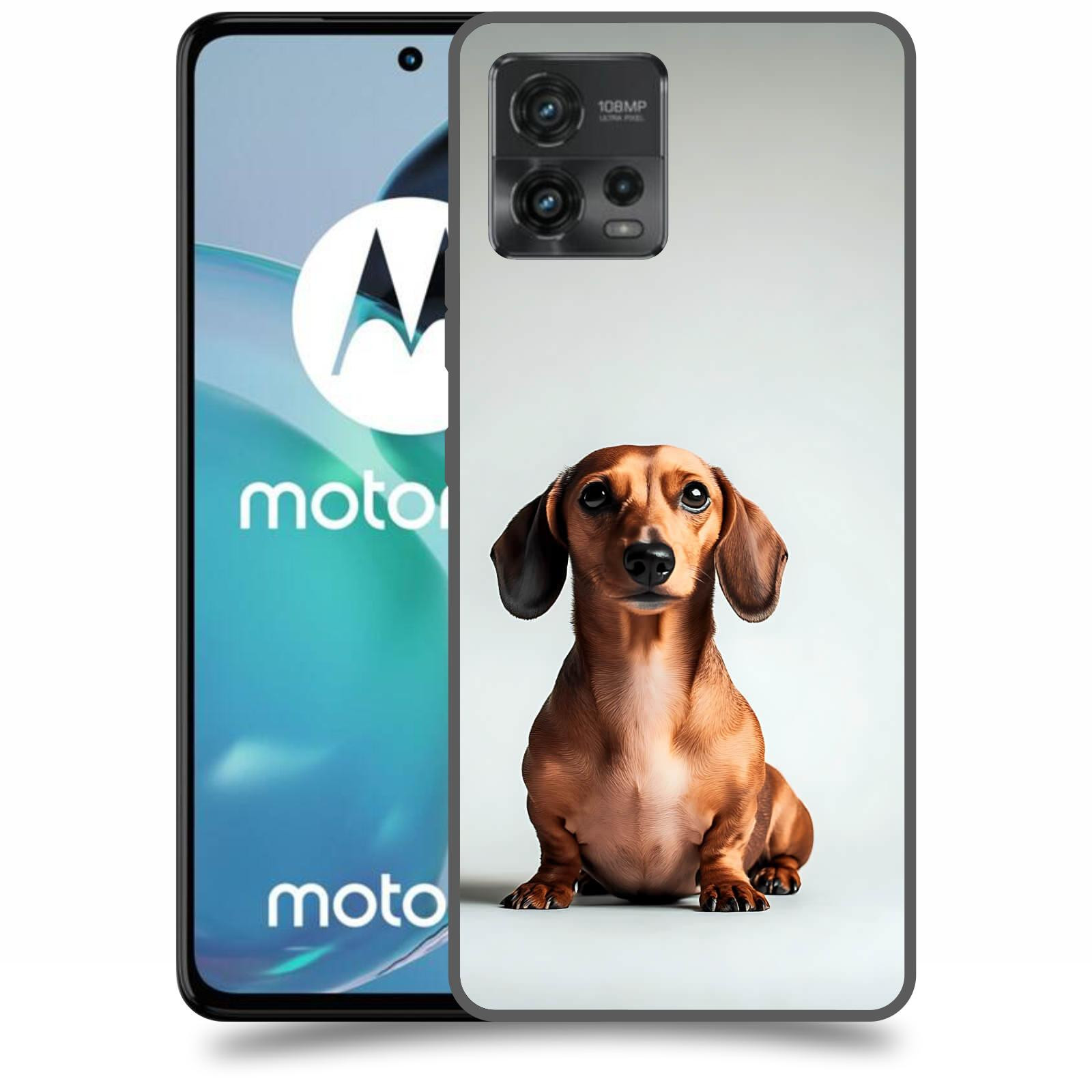ACOVER Kryt na mobil Motorola Moto G72 - Dachshund III