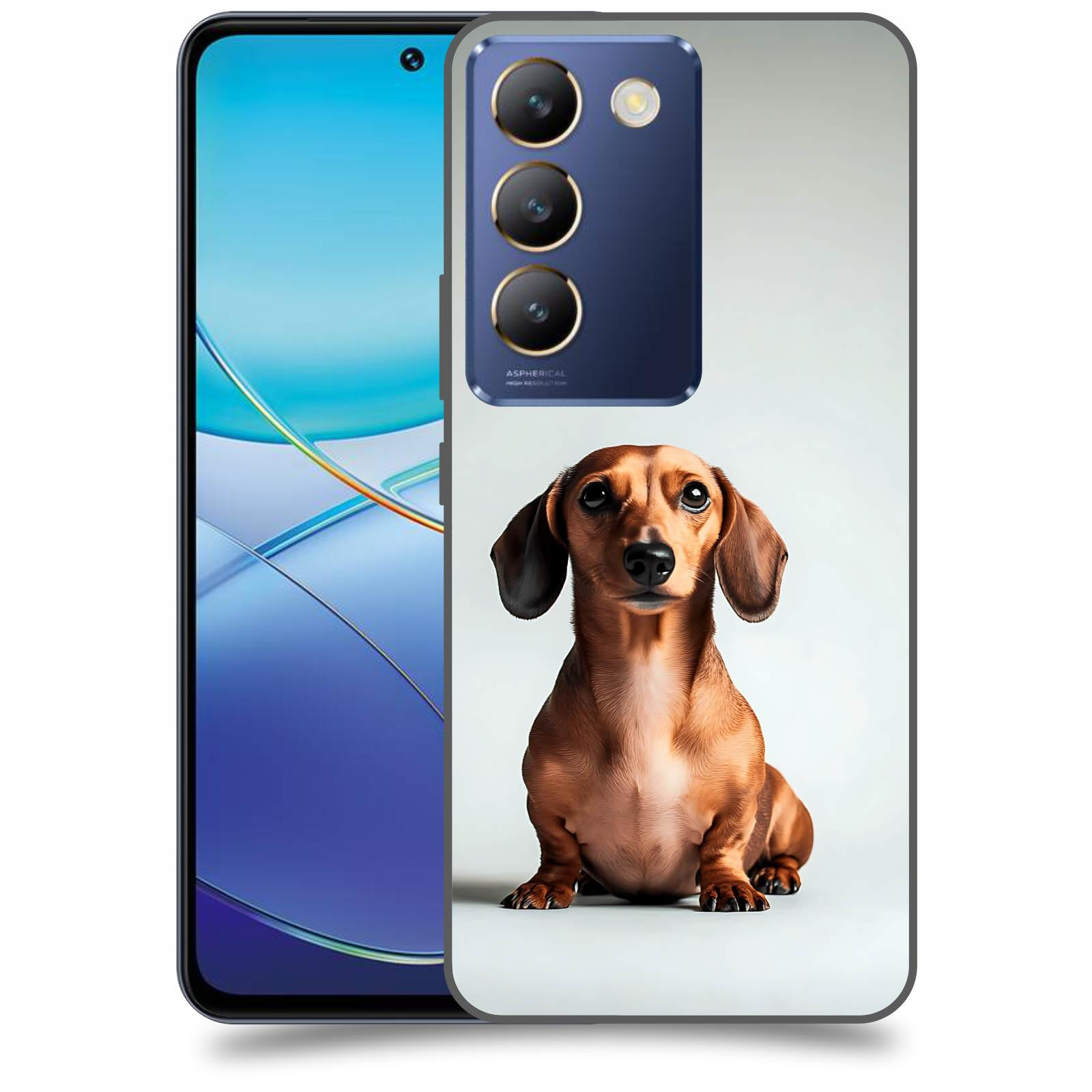 ACOVER Kryt na mobil Vivo V40SE - Dachshund III