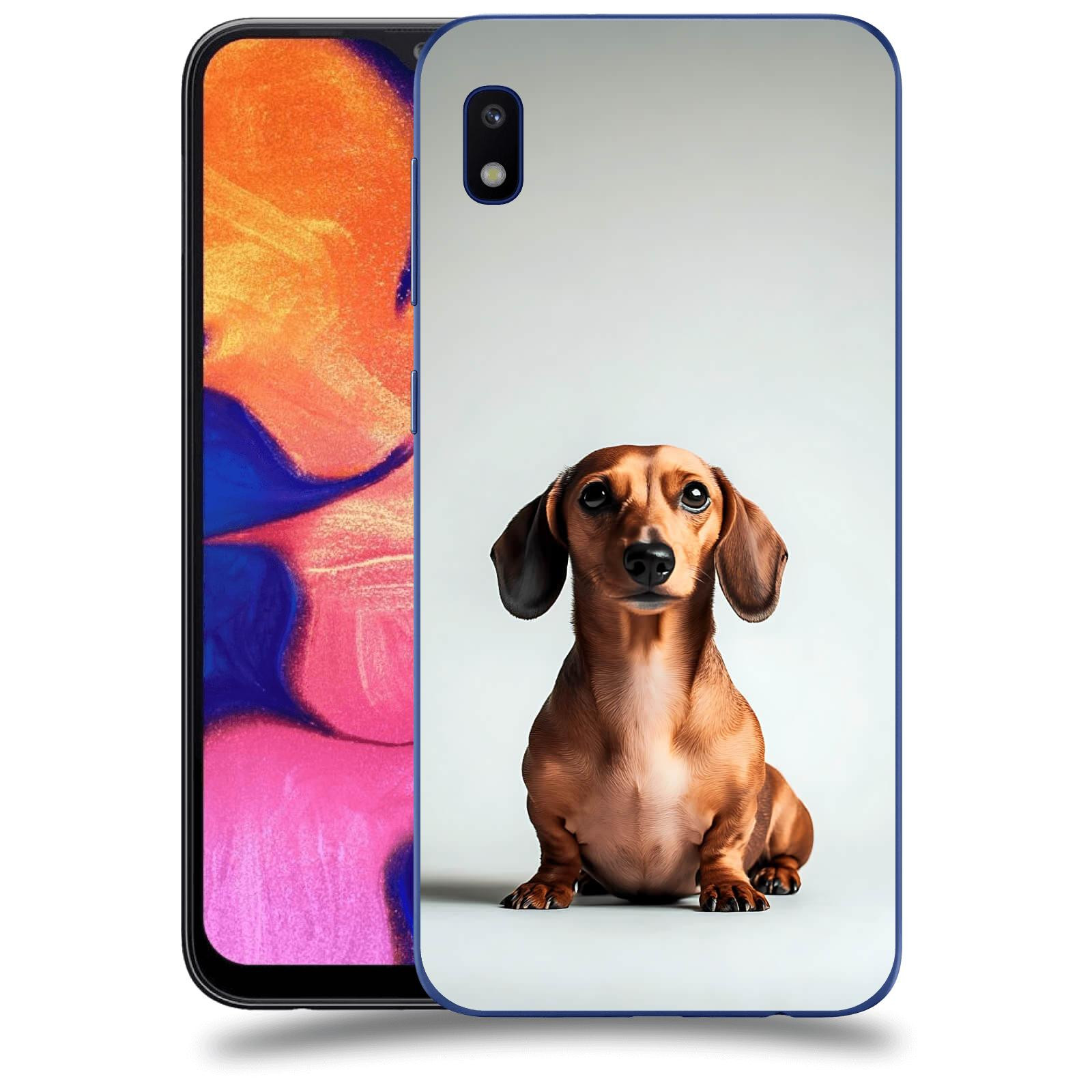 ACOVER Kryt na mobil Samsung Galaxy A10 A105F - Dachshund III