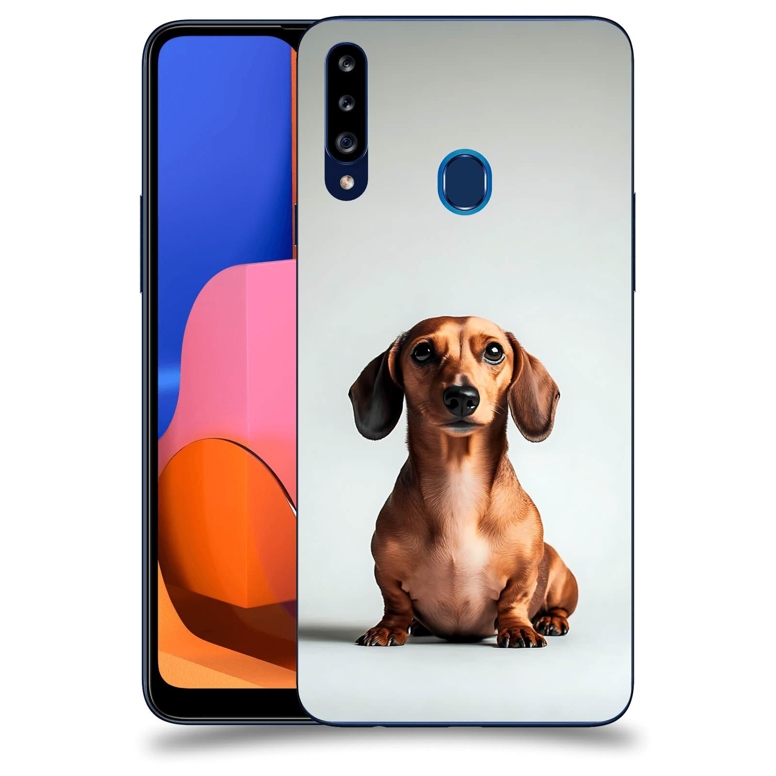 ACOVER Kryt na mobil Samsung Galaxy A20s - Dachshund III