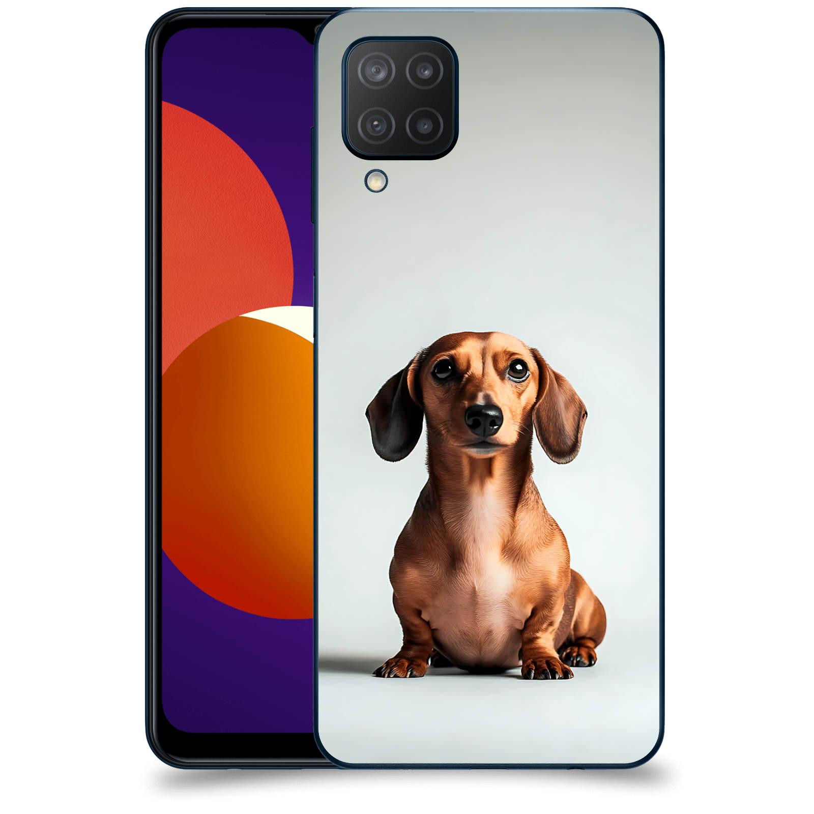 ACOVER Kryt na mobil Samsung Galaxy M12 M127F - Dachshund III