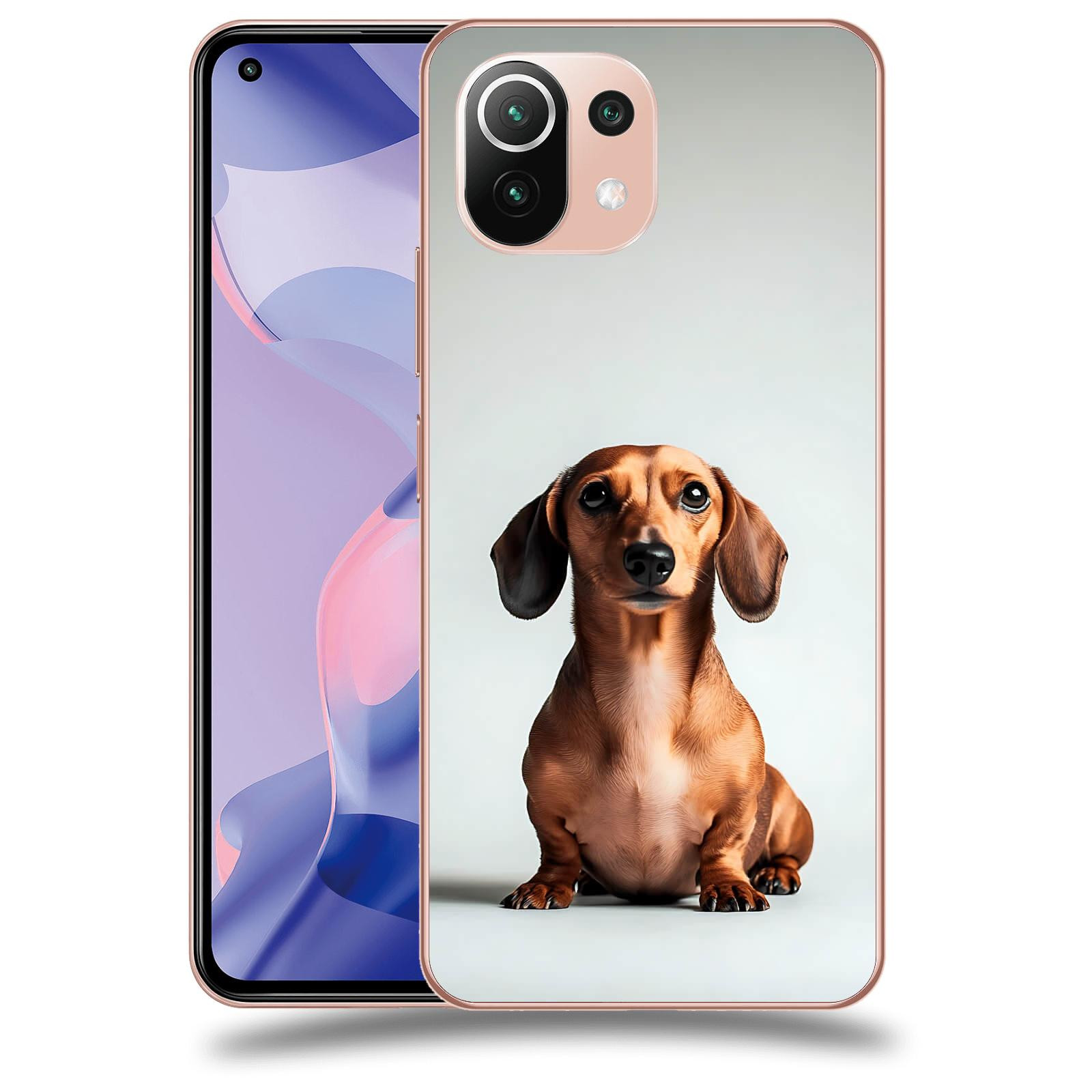 ACOVER Kryt na mobil Xiaomi 11 Lite 5G NE - Dachshund III