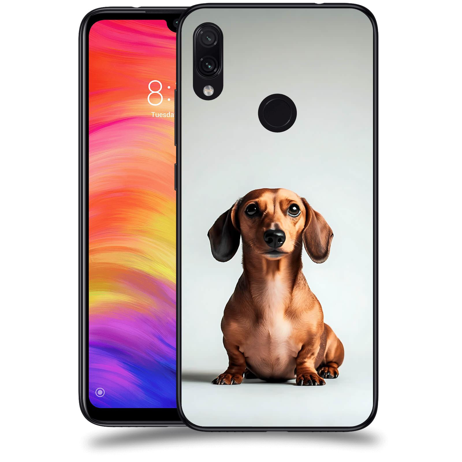 ACOVER Kryt na mobil Xiaomi Redmi Note 7 - Dachshund III