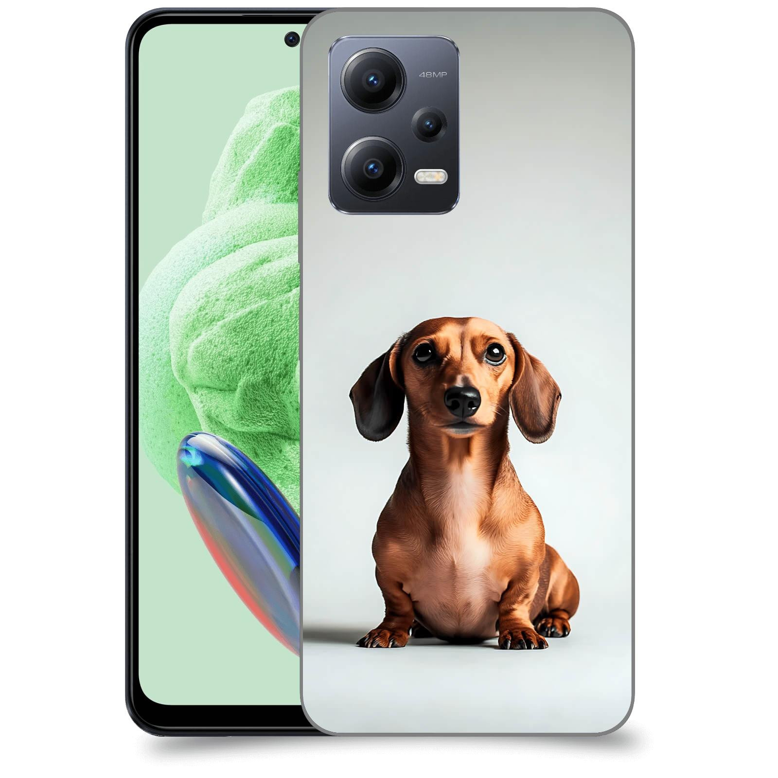 ACOVER Kryt na mobil Xiaomi Redmi Note 12 5G - Dachshund III