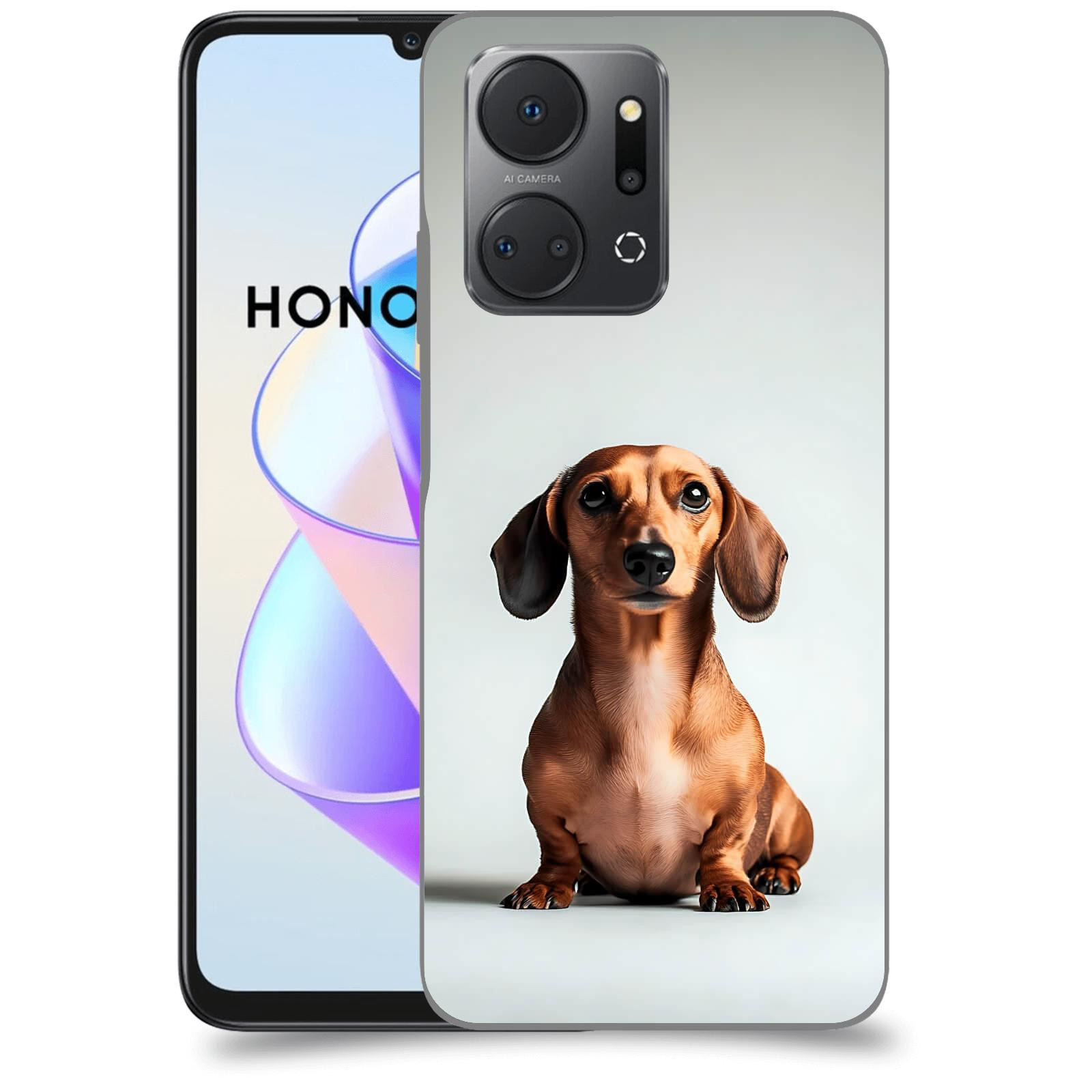 ACOVER Kryt na mobil HONOR X7a - Dachshund III