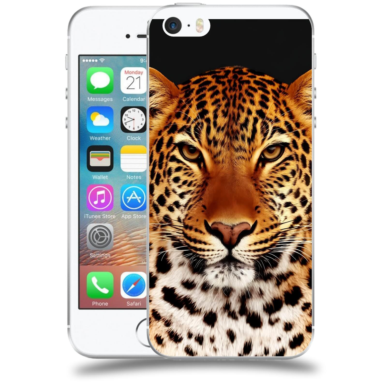 ACOVER Kryt na mobil Apple iPhone 5/5S/SE - Leopard