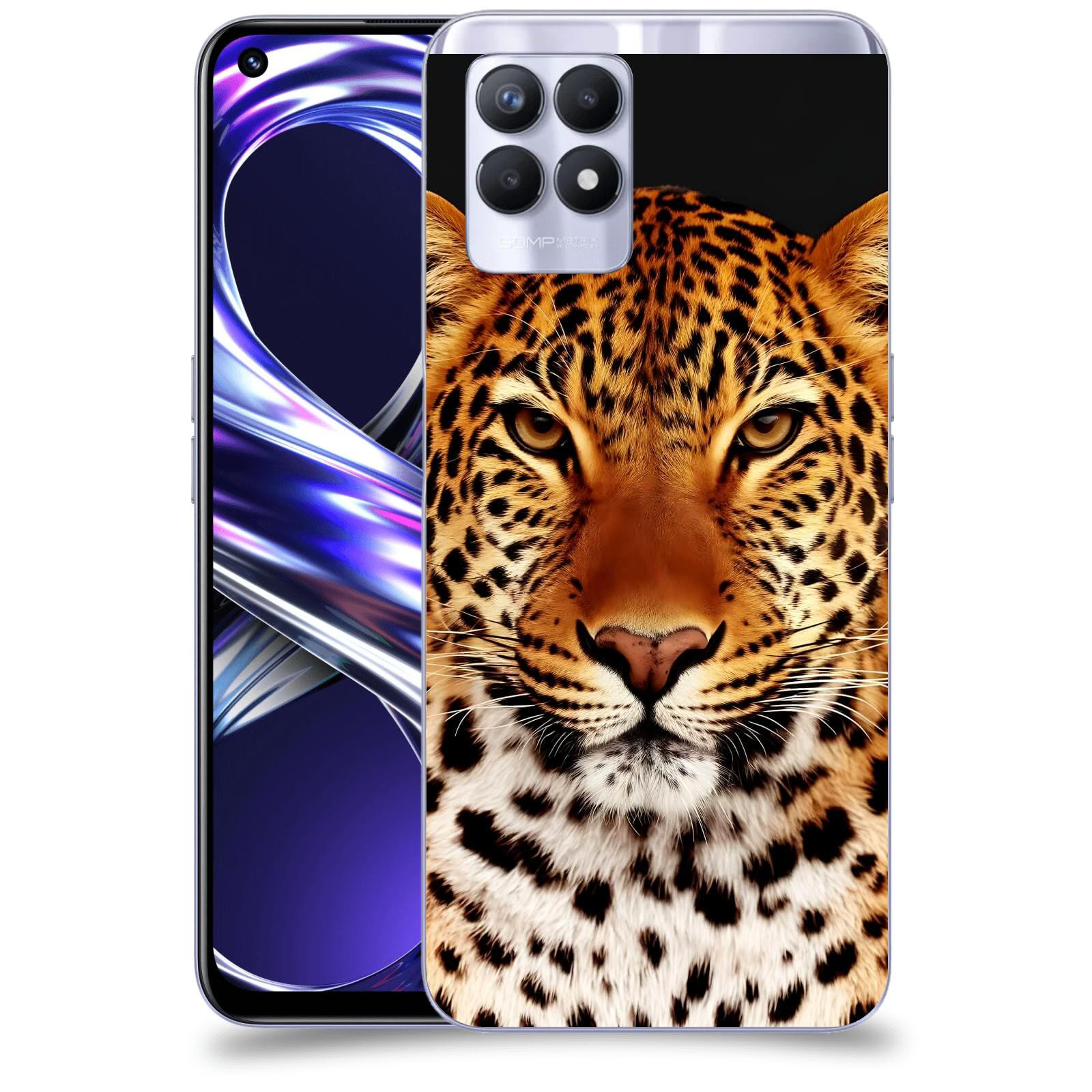 ACOVER Kryt na mobil Realme 8i - Leopard