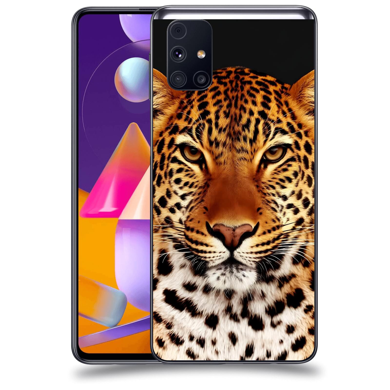 ACOVER Kryt na mobil Samsung Galaxy M31s - Leopard