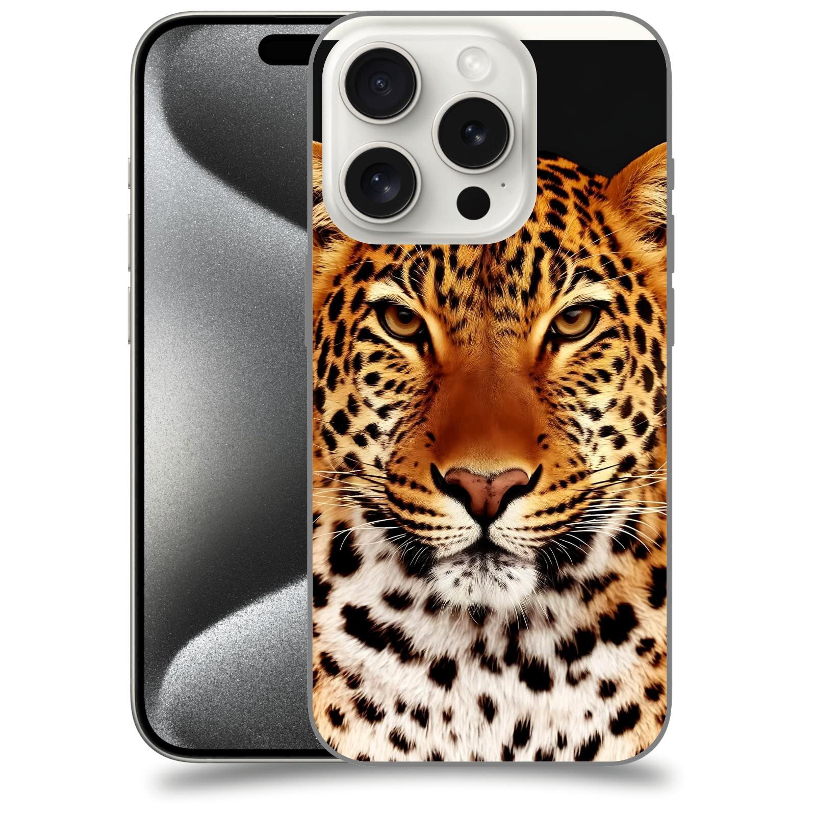 ACOVER Kryt na mobil Apple iPhone 15 pro - Leopard