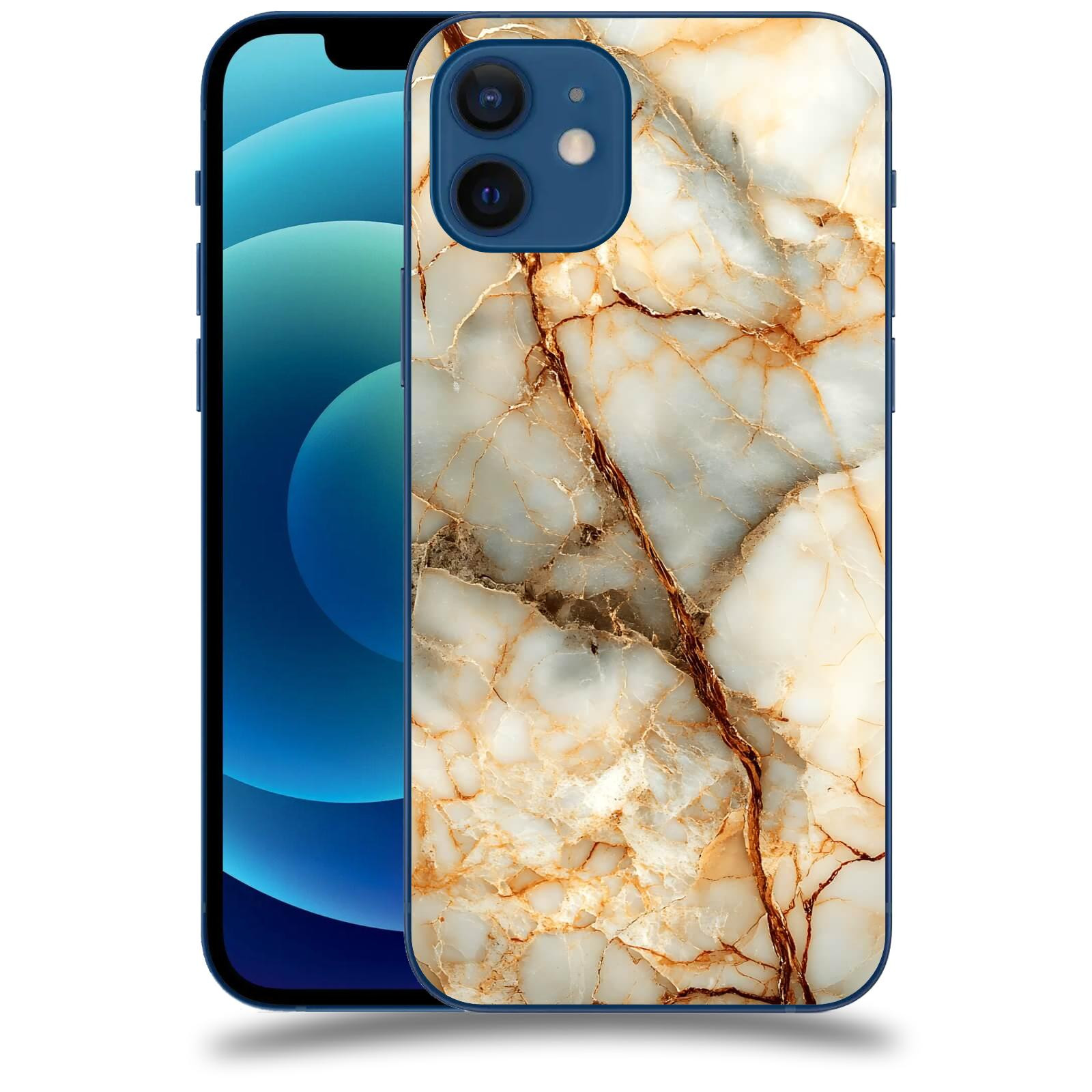 ACOVER Kryt na mobil Apple iPhone 12 - Marble I