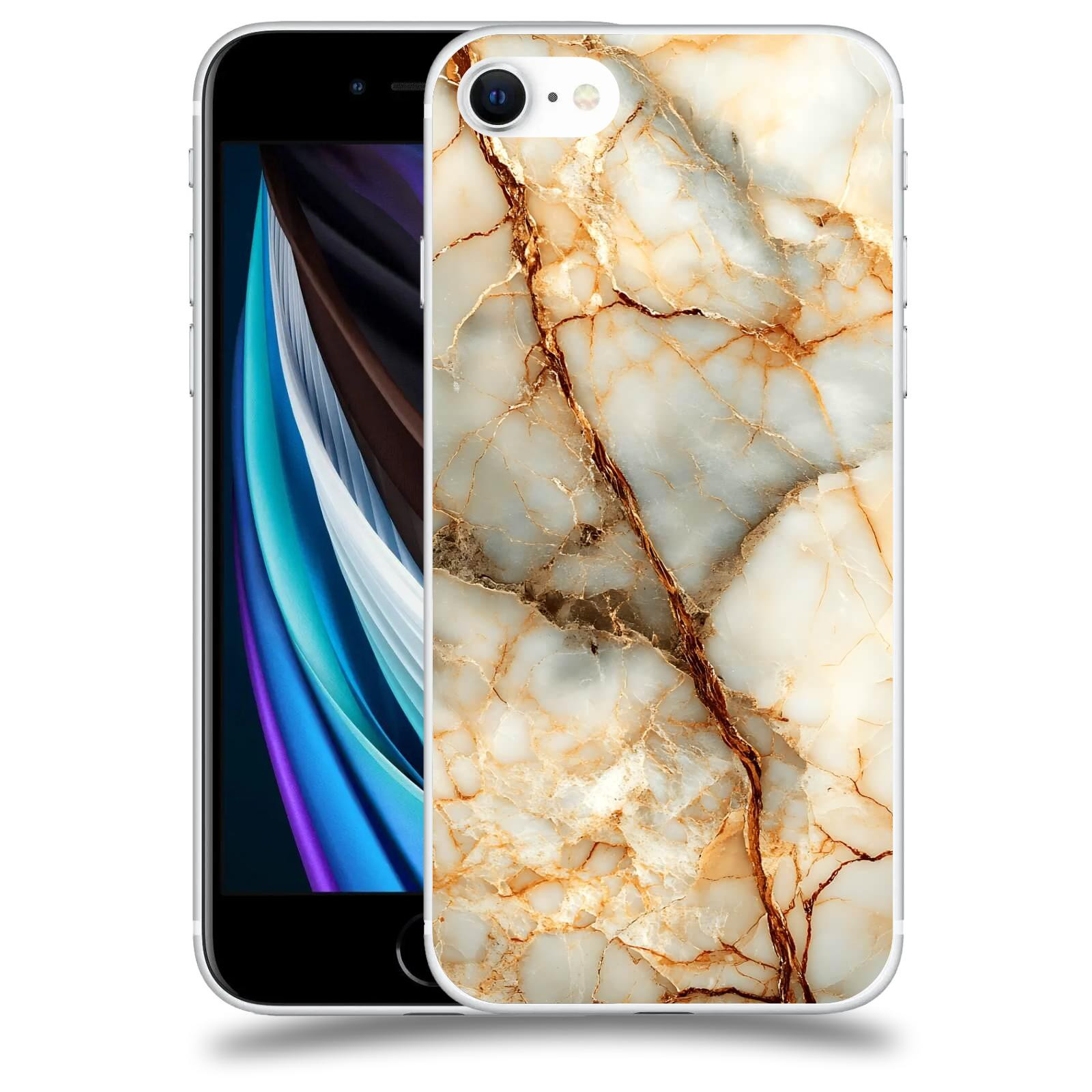ACOVER Kryt na mobil Apple iPhone SE 2020 - Marble I