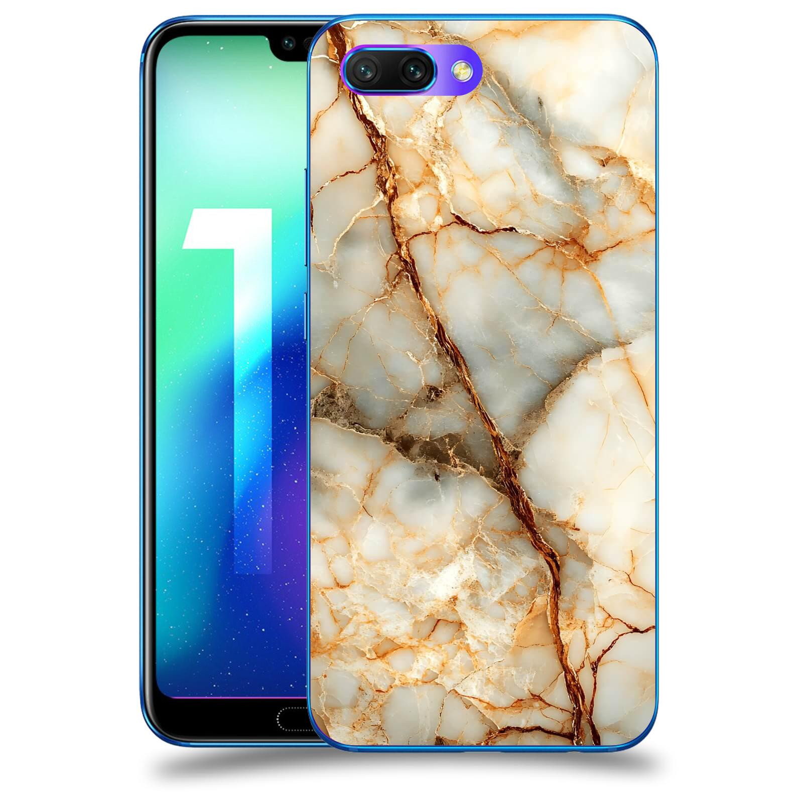 ACOVER Kryt na mobil Honor 10 - Marble I