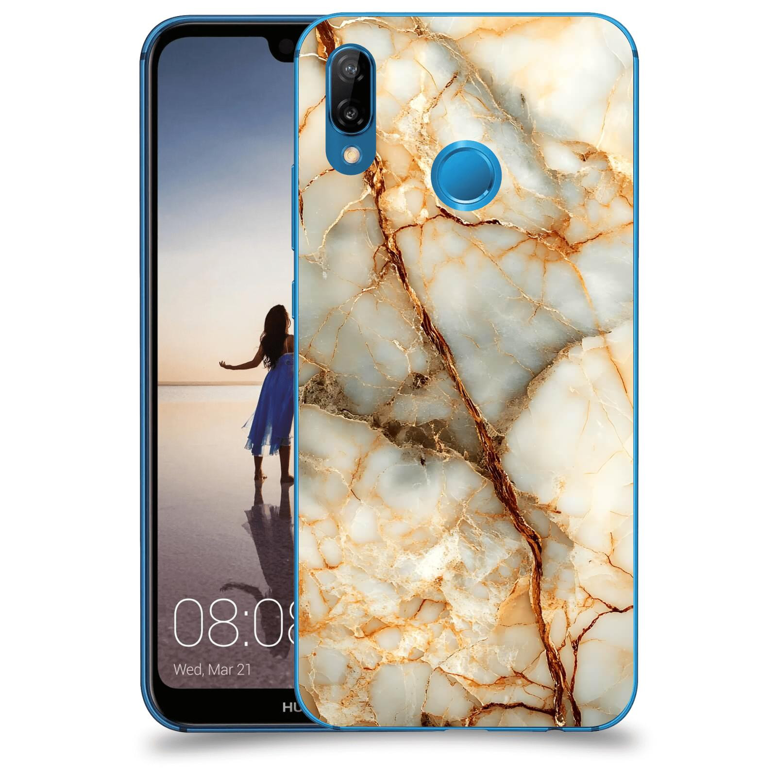 ACOVER Kryt na mobil Huawei P20 Lite - Marble I