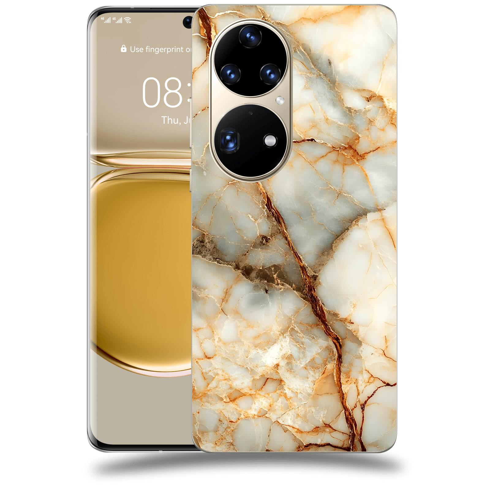 ACOVER Kryt na mobil Huawei P50 - Marble I