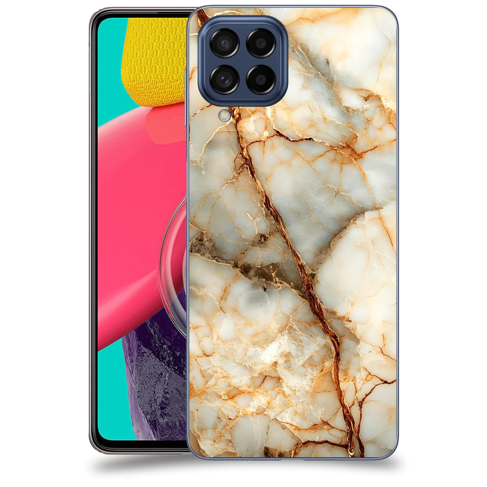 ACOVER Kryt na mobil Samsung Galaxy M53 5G - Marble I