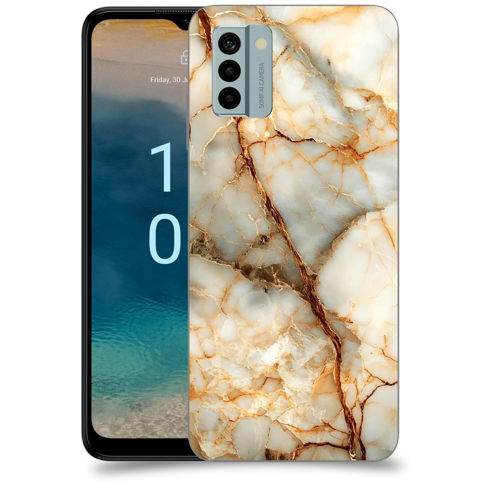 ACOVER Kryt na mobil Nokia G22 - Marble I
