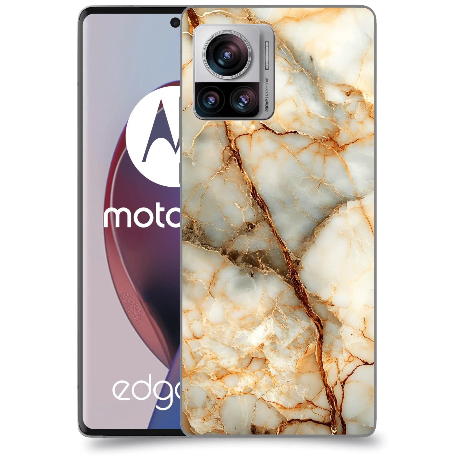 ACOVER Kryt na mobil Motorola Edge 30 Ultra - Marble I