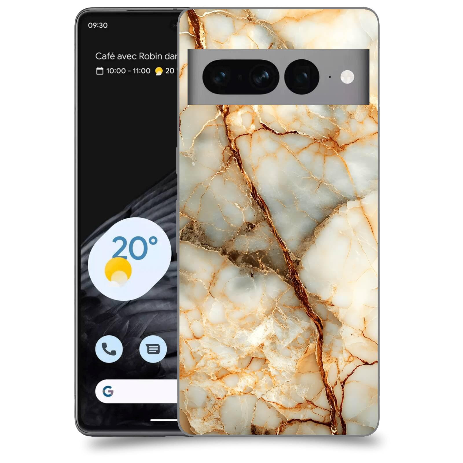 ACOVER Kryt na mobil Google pixel 7 pro - Marble I