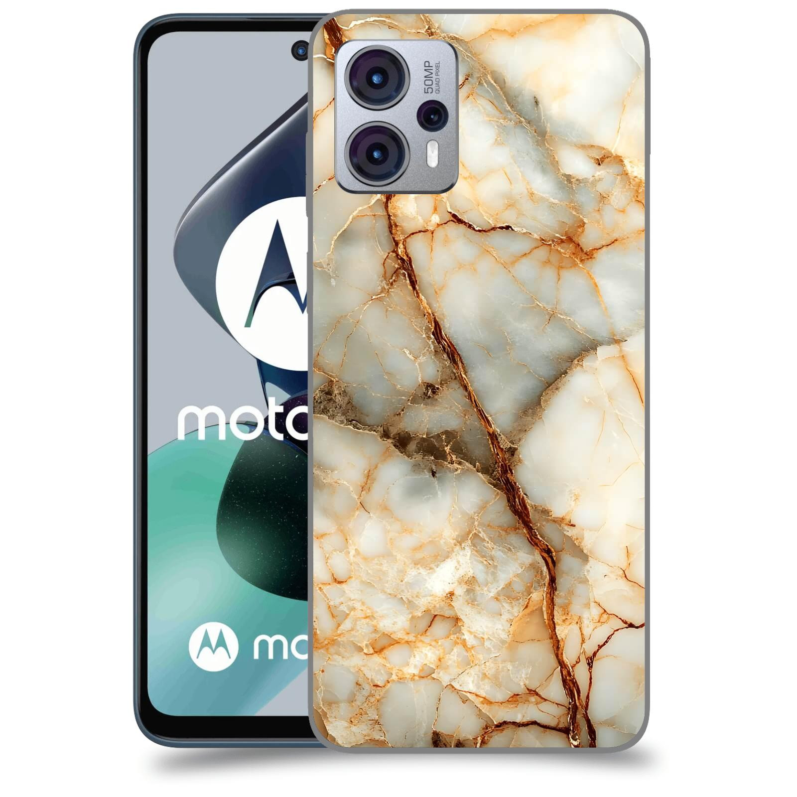 ACOVER Kryt na mobil Motorola Moto G23 - Marble I