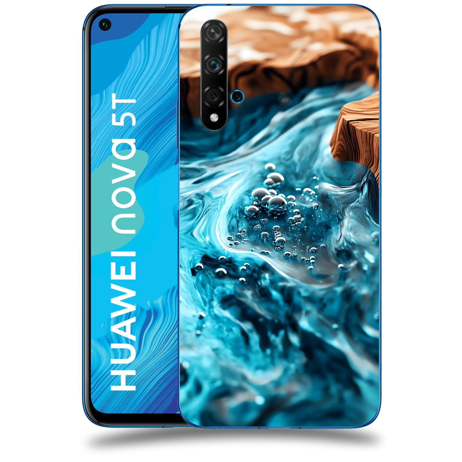 ACOVER Kryt na mobil Huawei Nova 5T - Deep Marine I