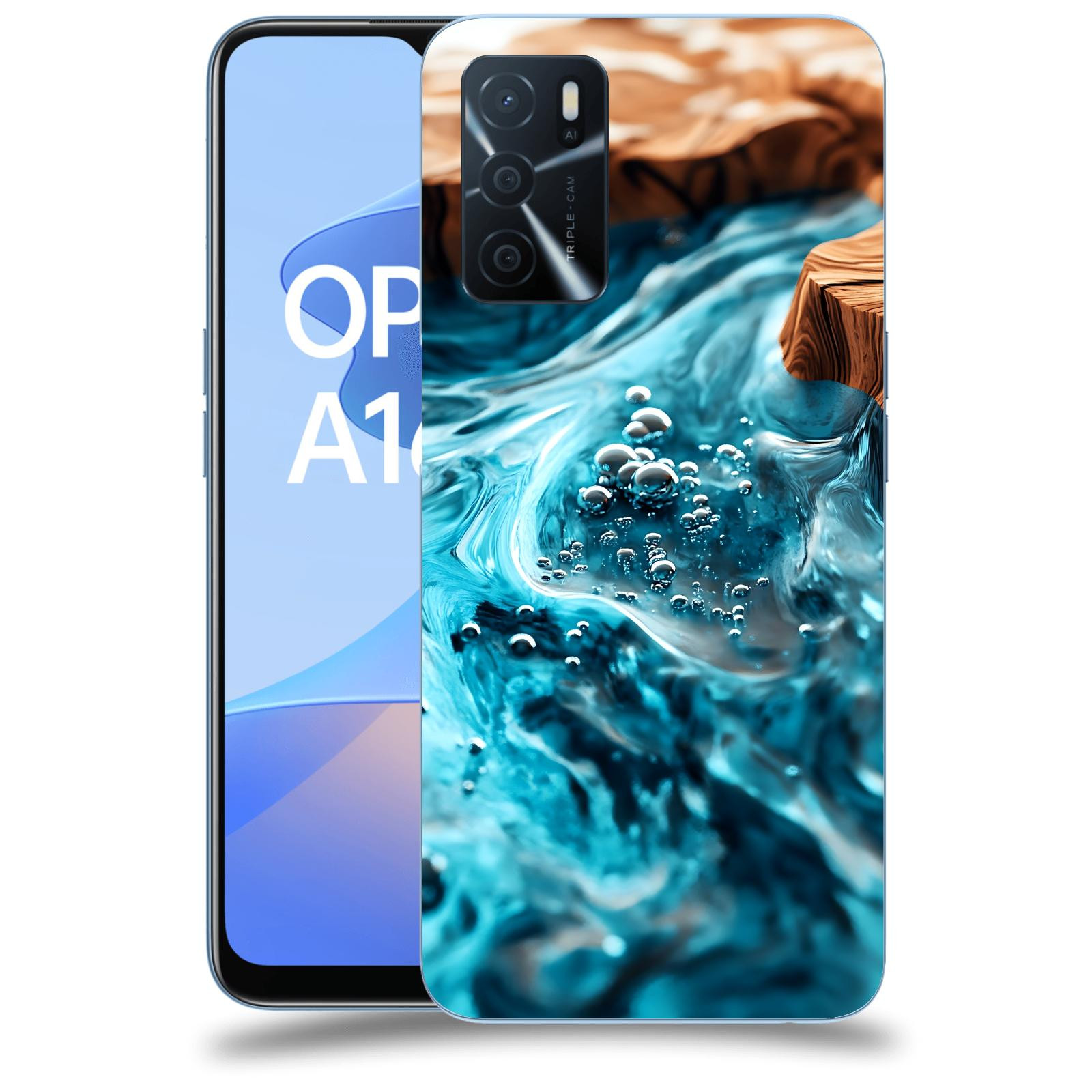 ACOVER Kryt na mobil OPPO A16s - Deep Marine I