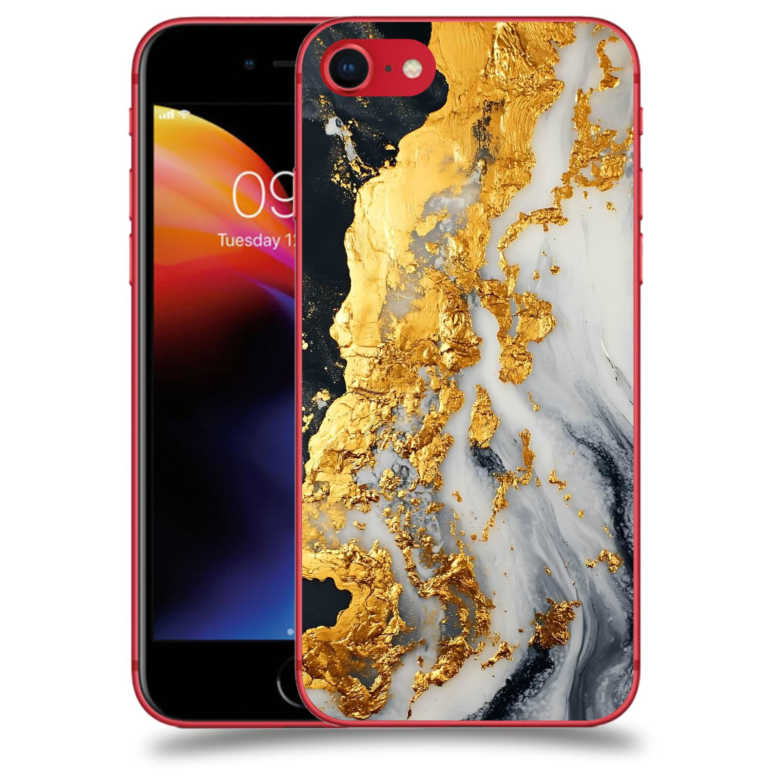 ACOVER Kryt na mobil Apple iPhone 8 - Marble II