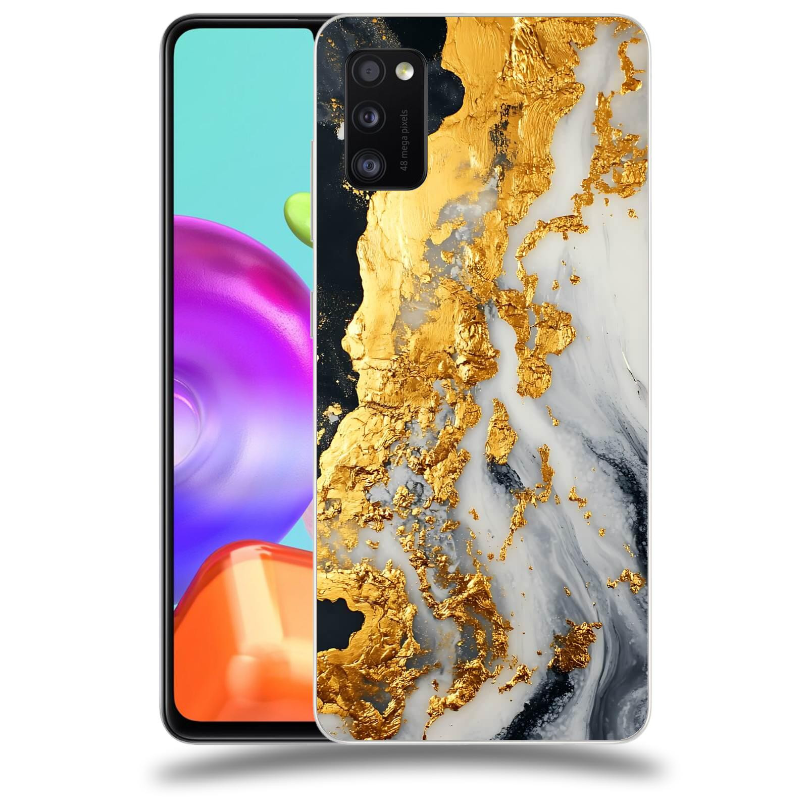ACOVER Kryt na mobil Samsung Galaxy A41 A415F - Marble II