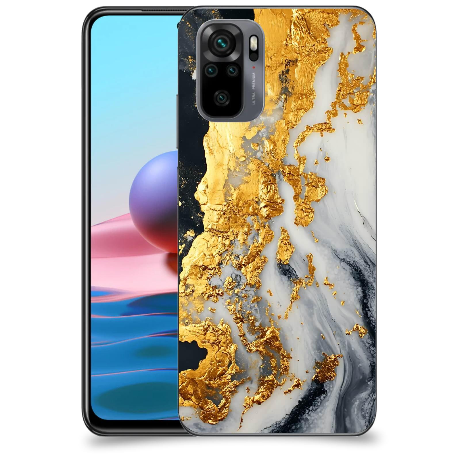 ACOVER Kryt na mobil Xiaomi Redmi Note 10 - Marble II