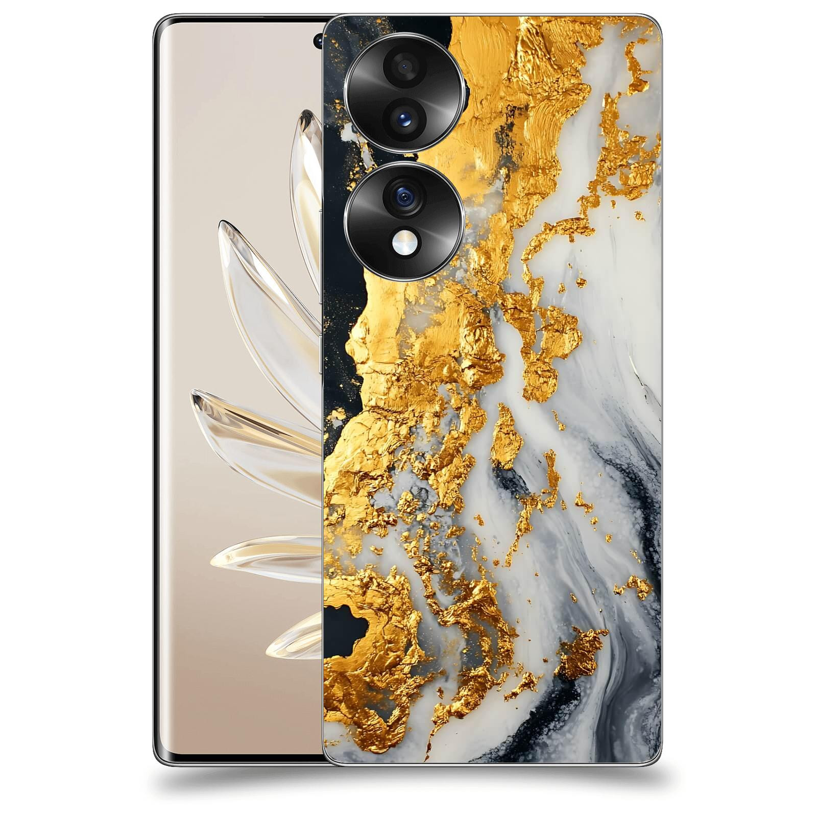 ACOVER Kryt na mobil Honor 70 - Marble II