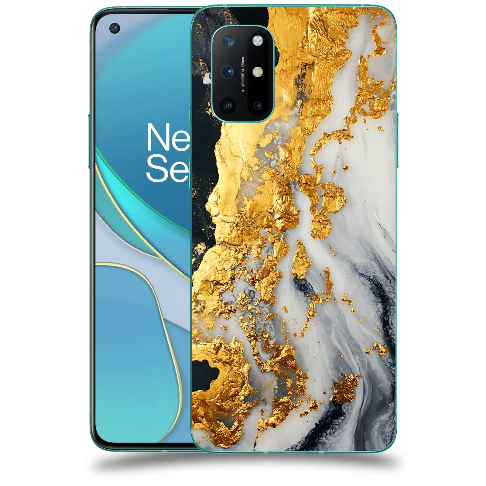 ACOVER Kryt na mobil OnePlus 8T - Marble II