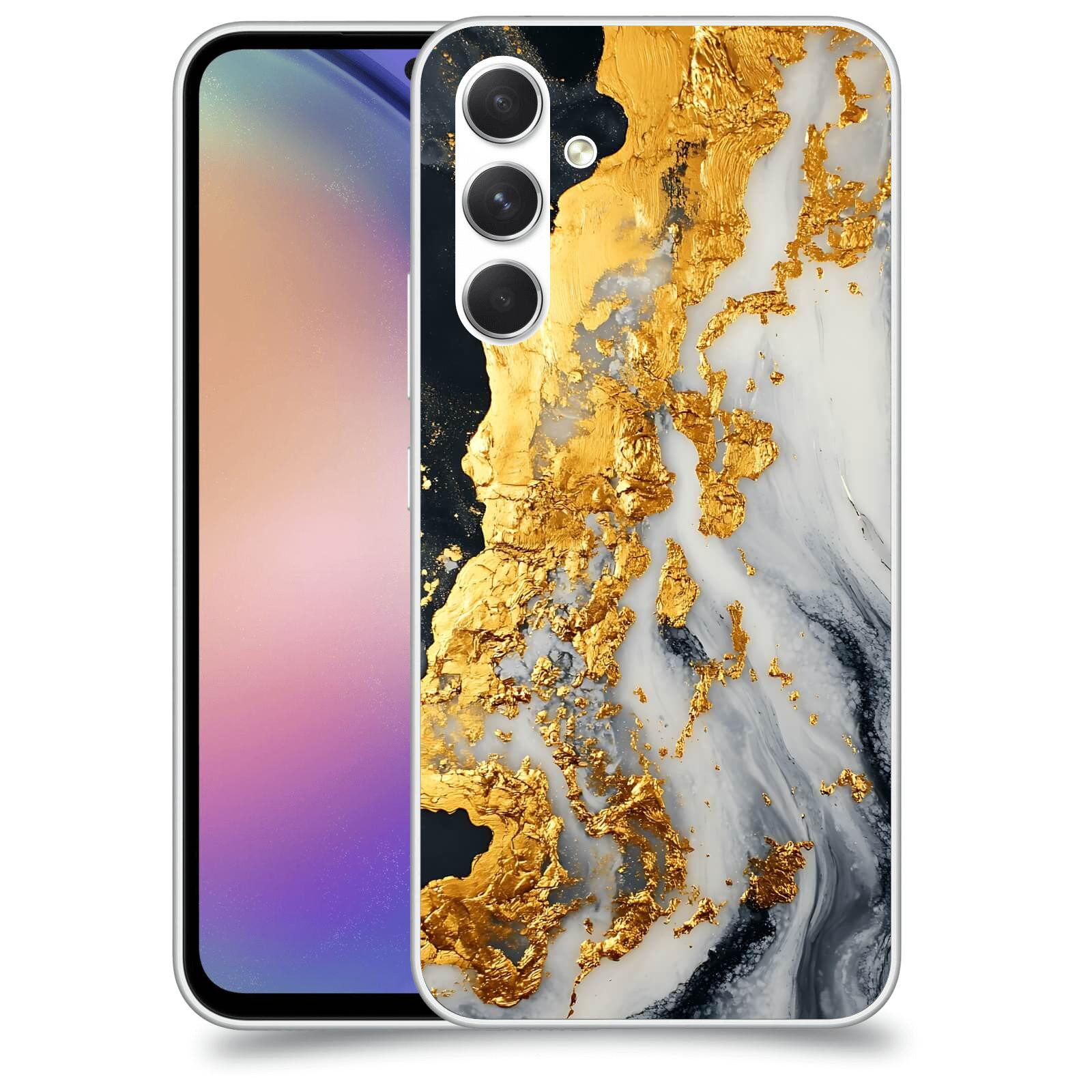 ACOVER Kryt na mobil Samsung Galaxy M54 5G - Marble II