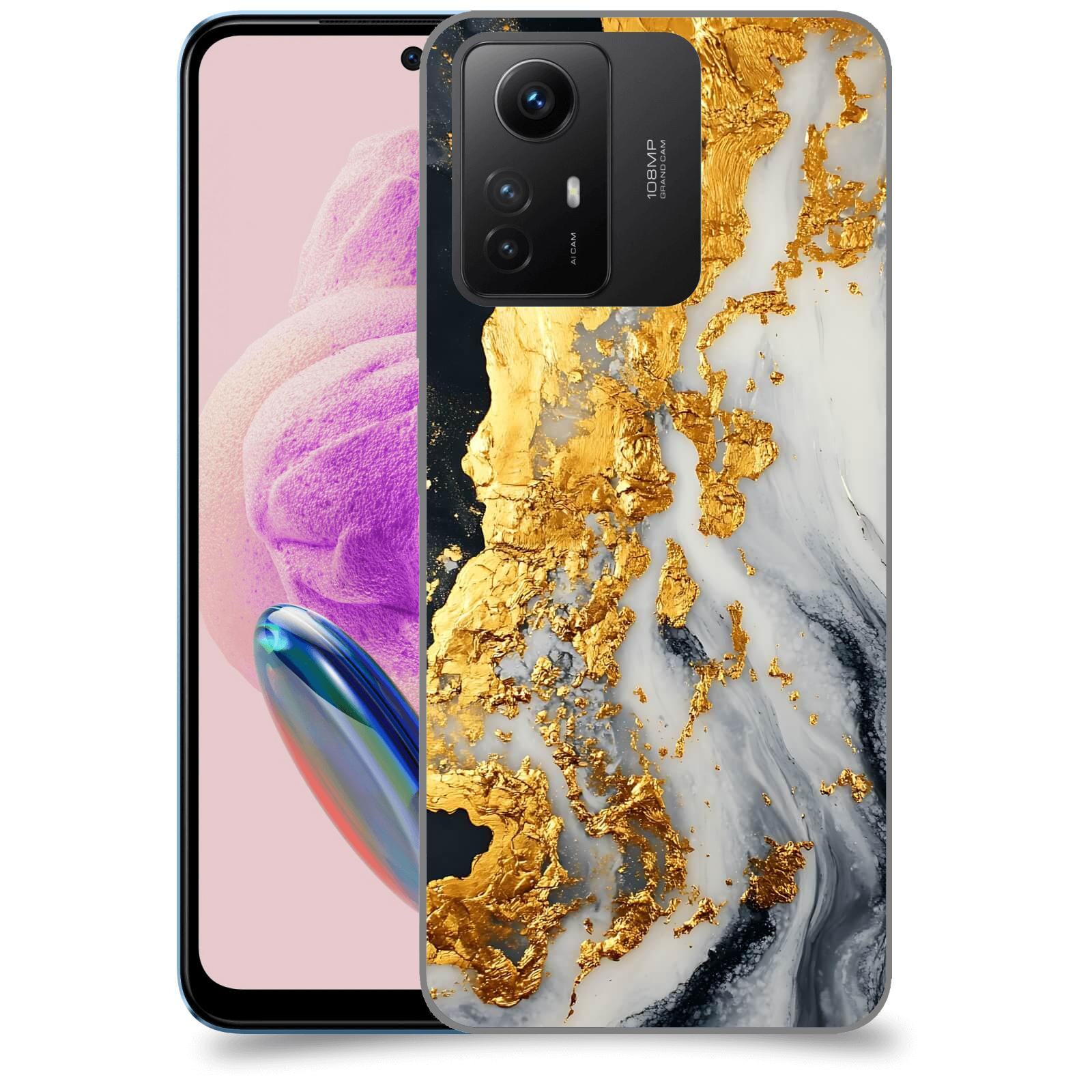 ACOVER Kryt na mobil Xiaomi Redmi Note 12S - Marble II
