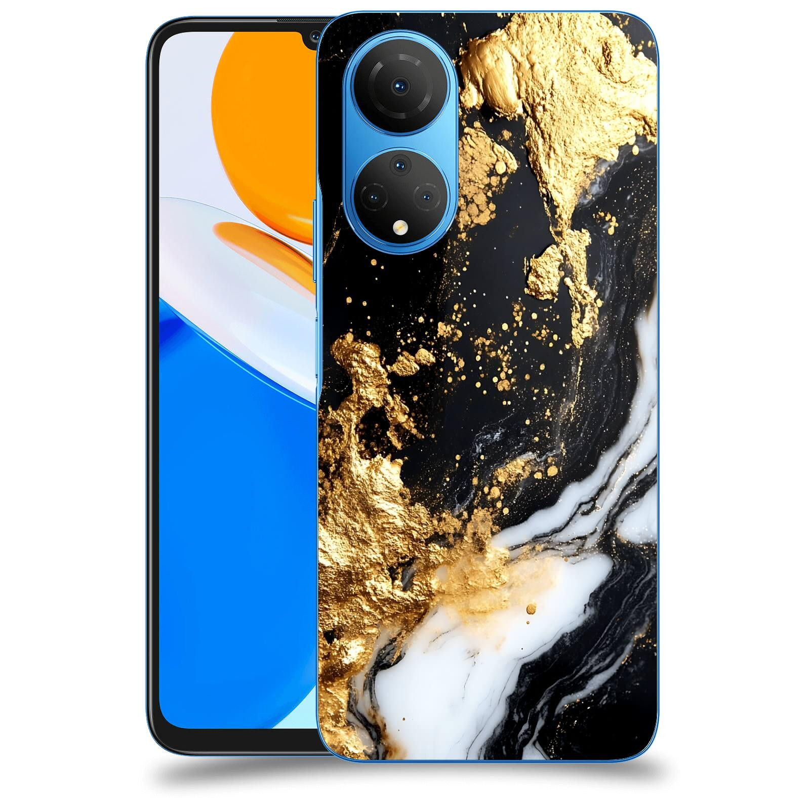 ACOVER Kryt na mobil Honor X7 - Marble III