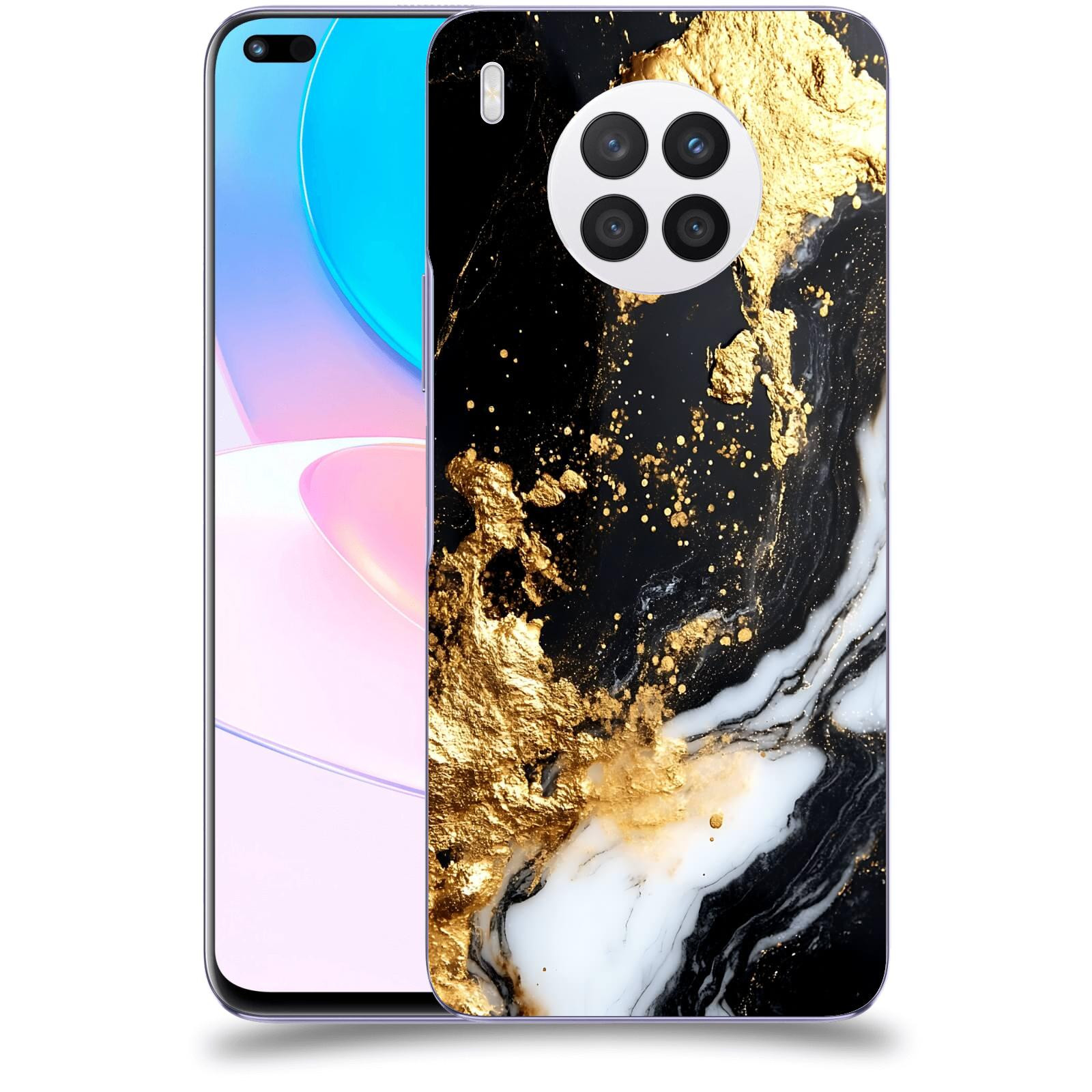 ACOVER Kryt na mobil Huawei Nova 8i - Marble III