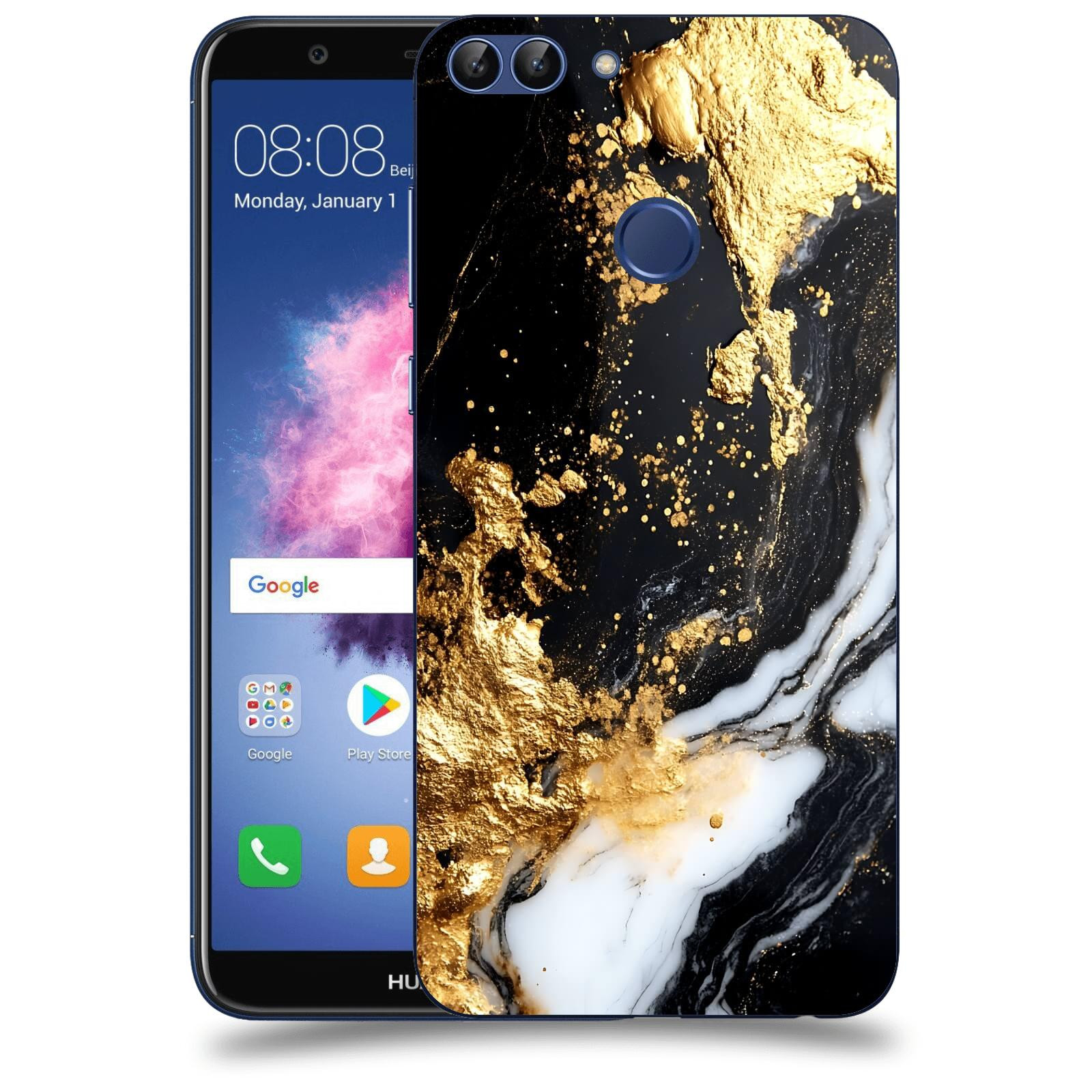 ACOVER Kryt na mobil Huawei P Smart - Marble III