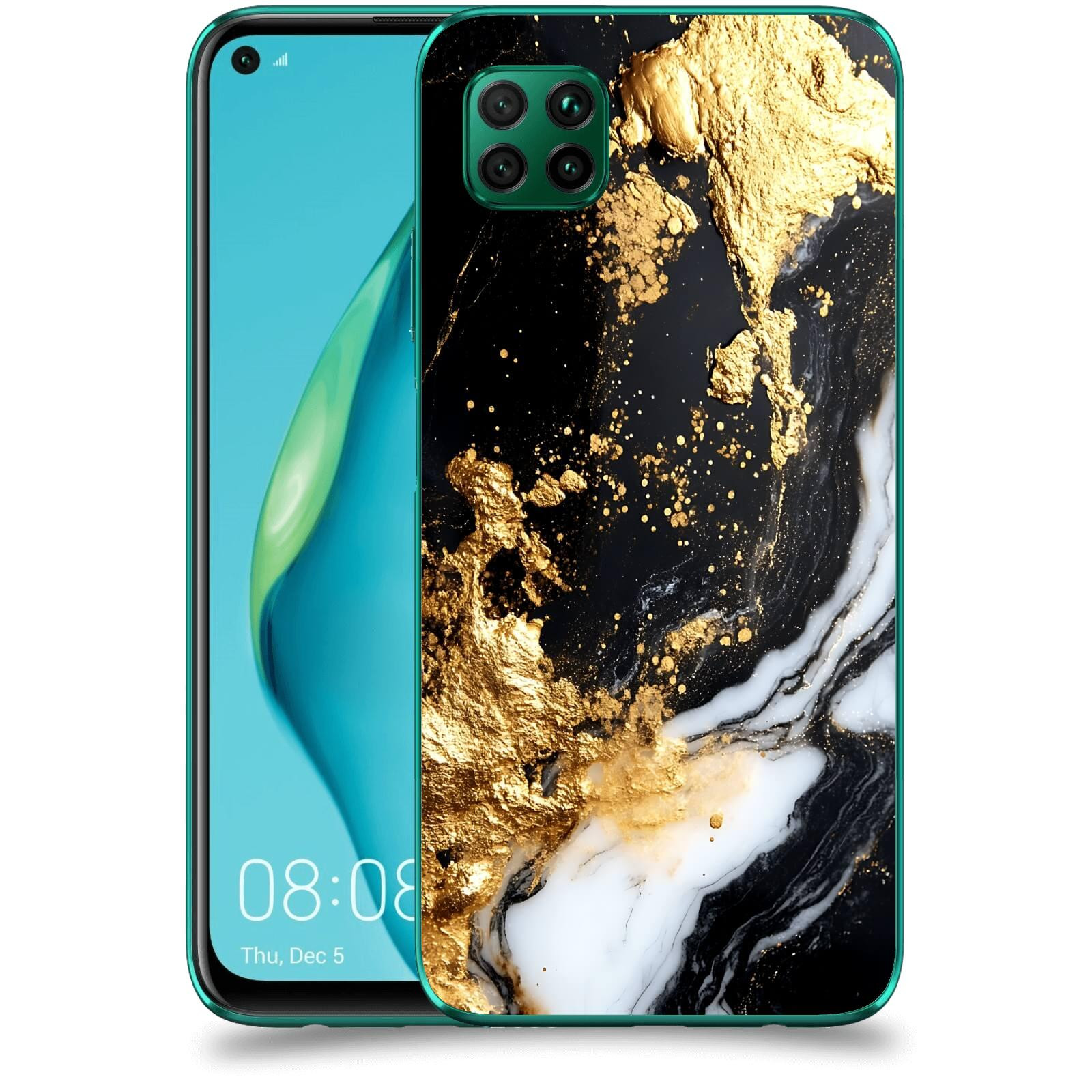 ACOVER Kryt na mobil Huawei P40 Lite - Marble III